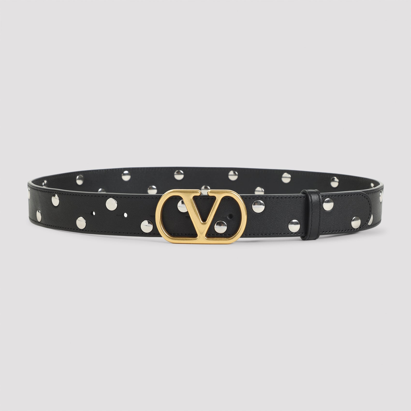 VALENTINO GARAVANI Buckle Leather Belt