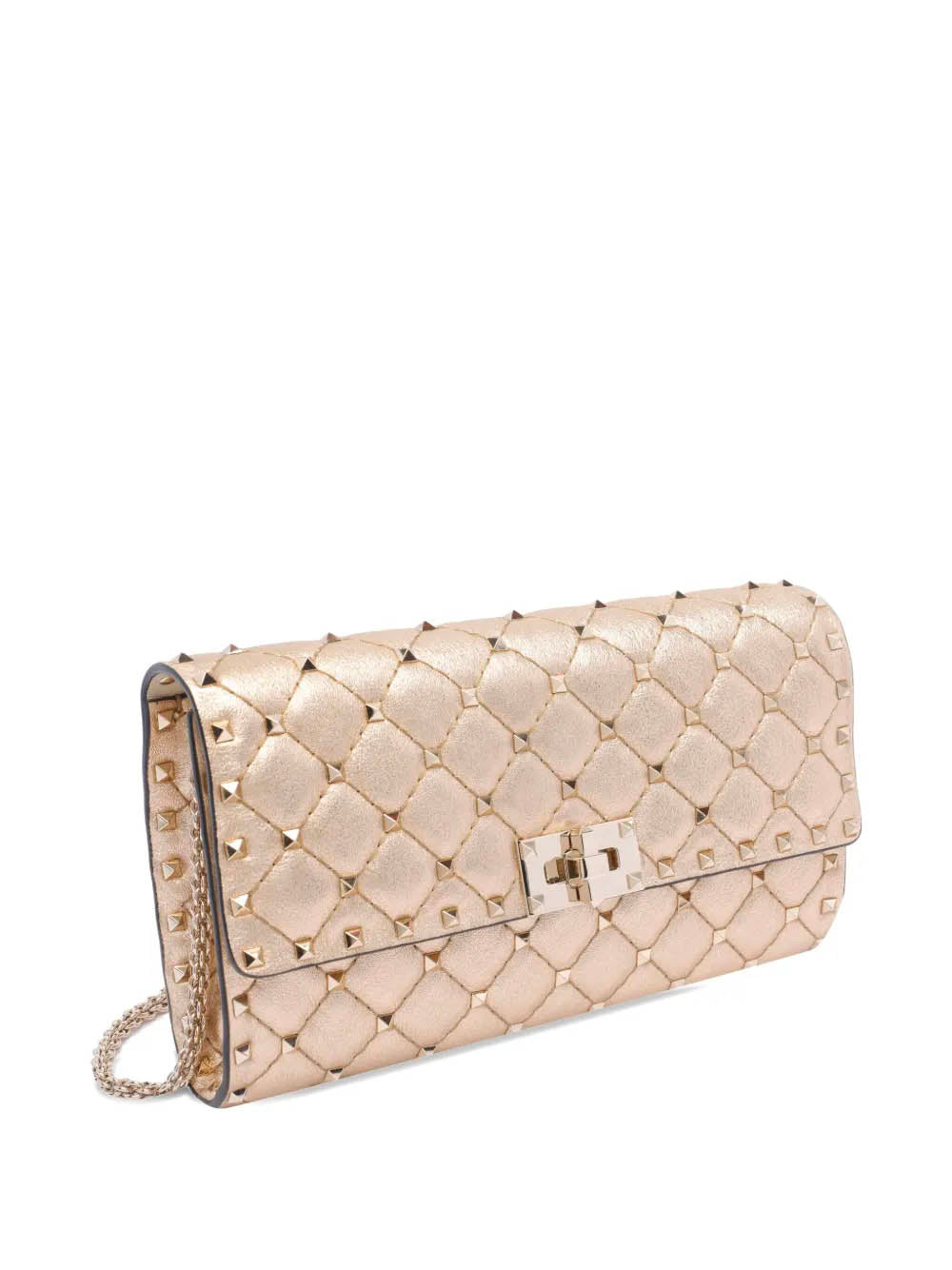 VALENTINO GARAVANI Rockstud Spike Chain Shoulder Mini Handbag
