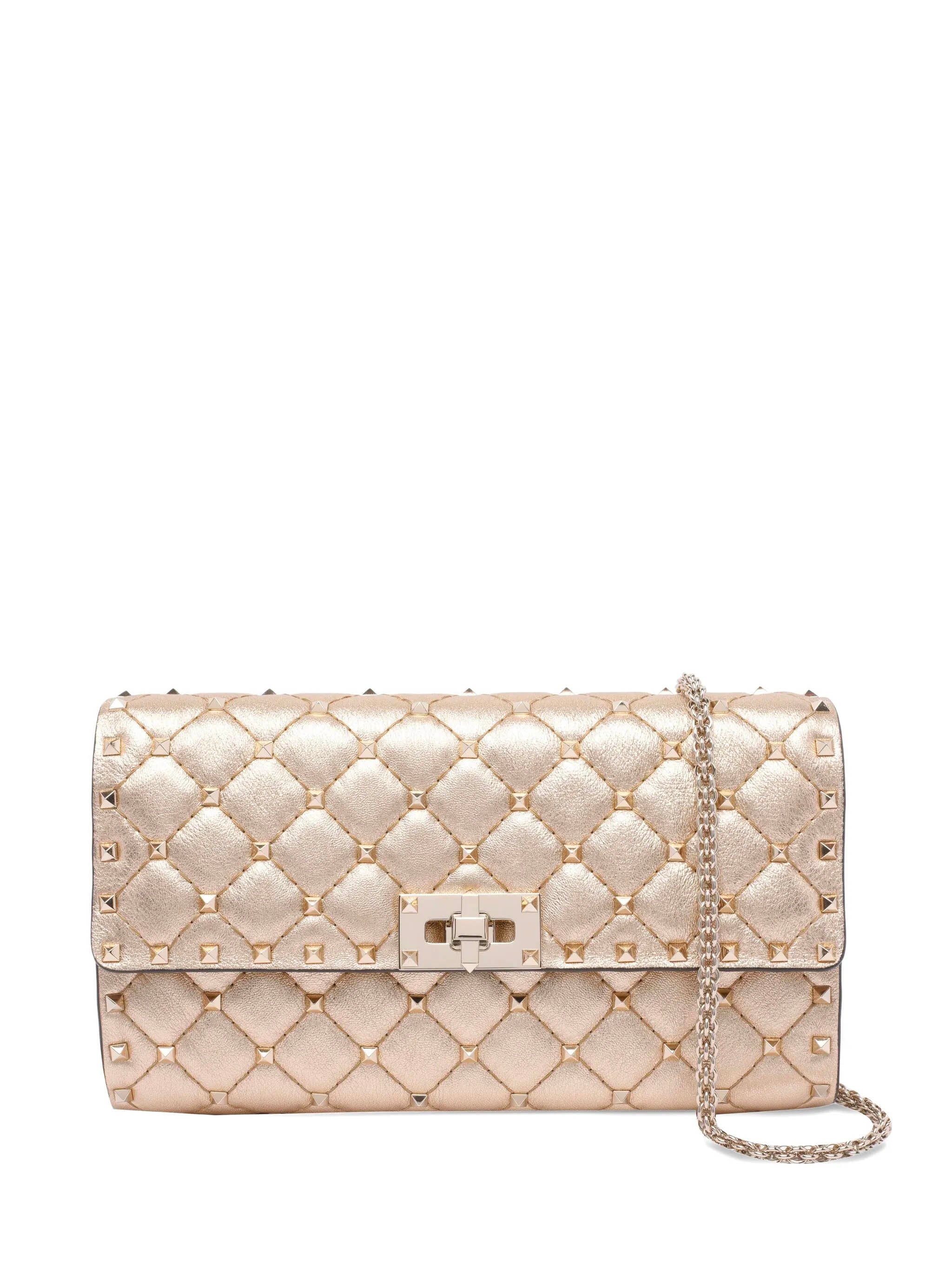 VALENTINO GARAVANI Rockstud Spike Chain Shoulder Mini Handbag