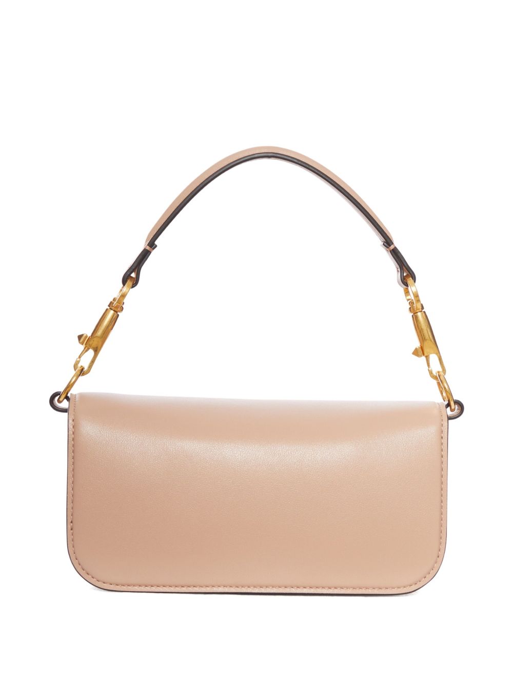 VALENTINO GARAVANI Mini Shoulder Bag with Golden Logo and Crystal Accents