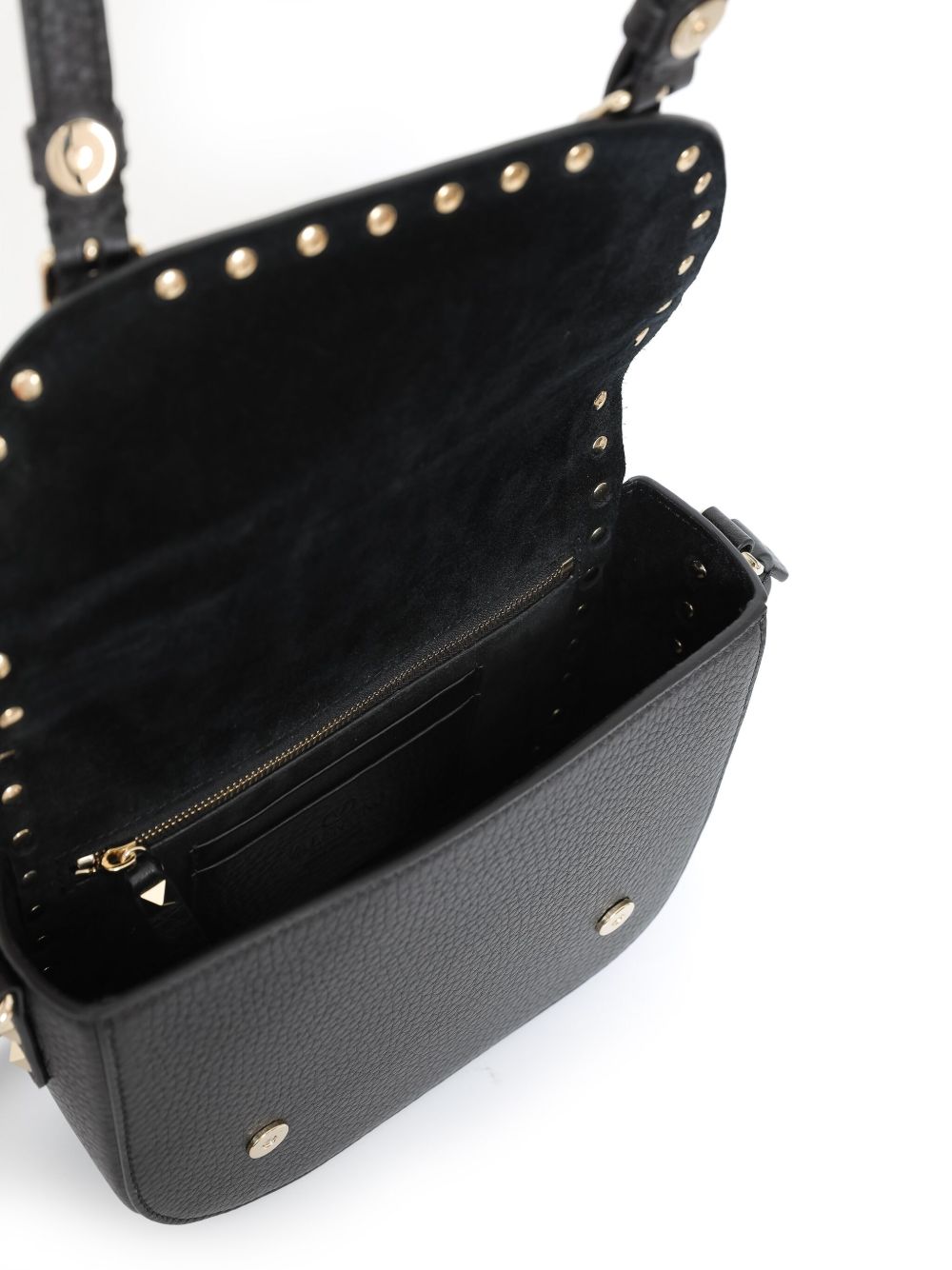 VALENTINO GARAVANI Rockstud Leather Shopping Handbag