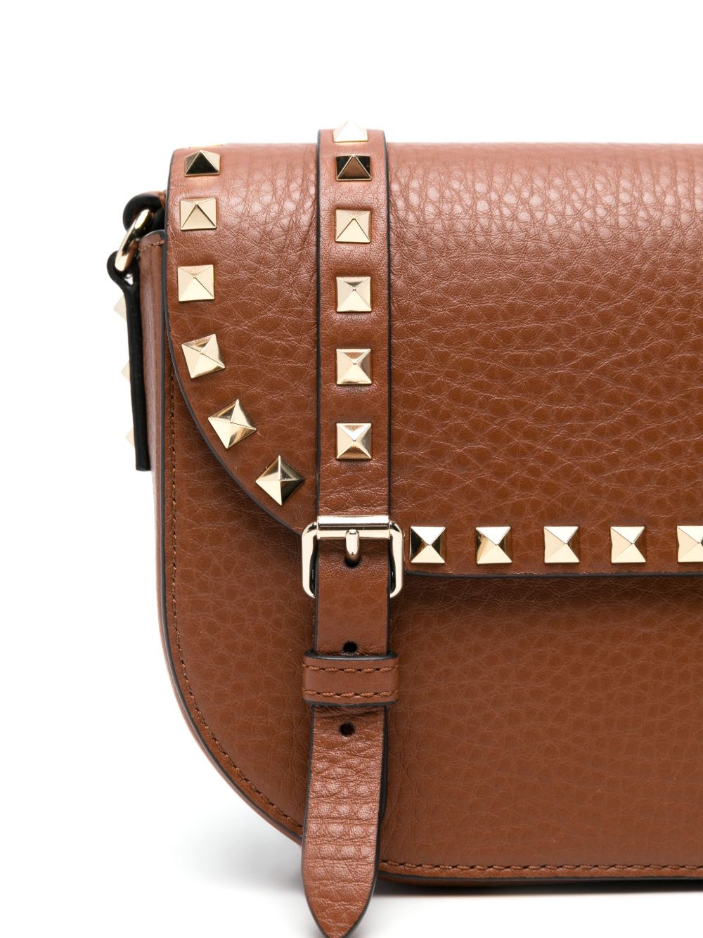 VALENTINO GARAVANI Mini Crossbody Bag with Gold Studs