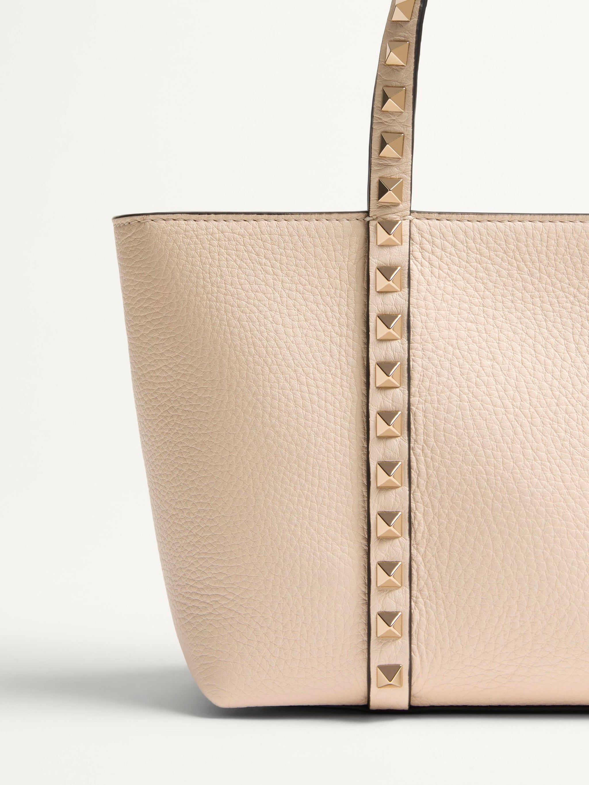 VALENTINO GARAVANI Mini Rockstud Small Shopping Handbag