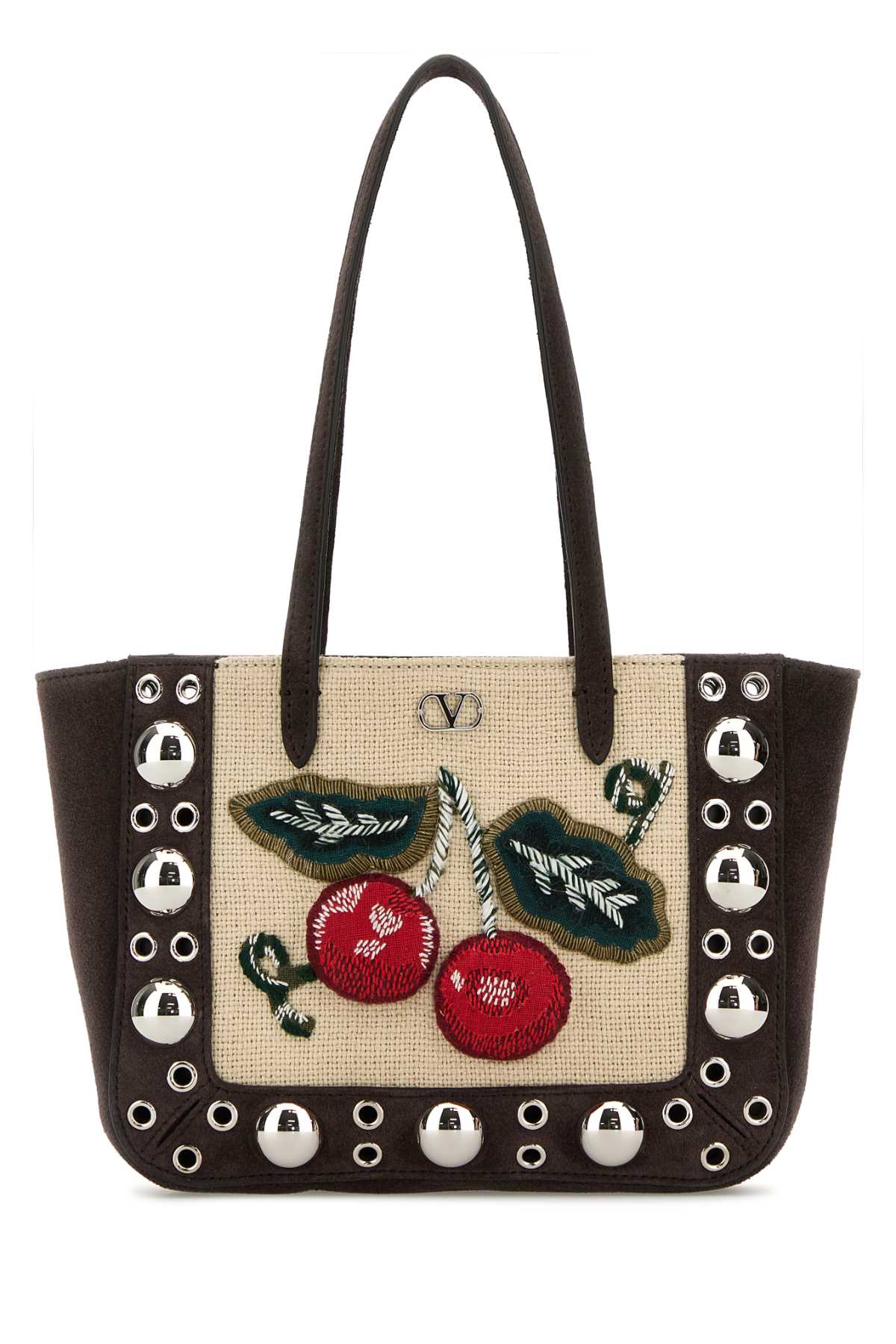 VALENTINO GARAVANI Mini Suede Tote Handbag