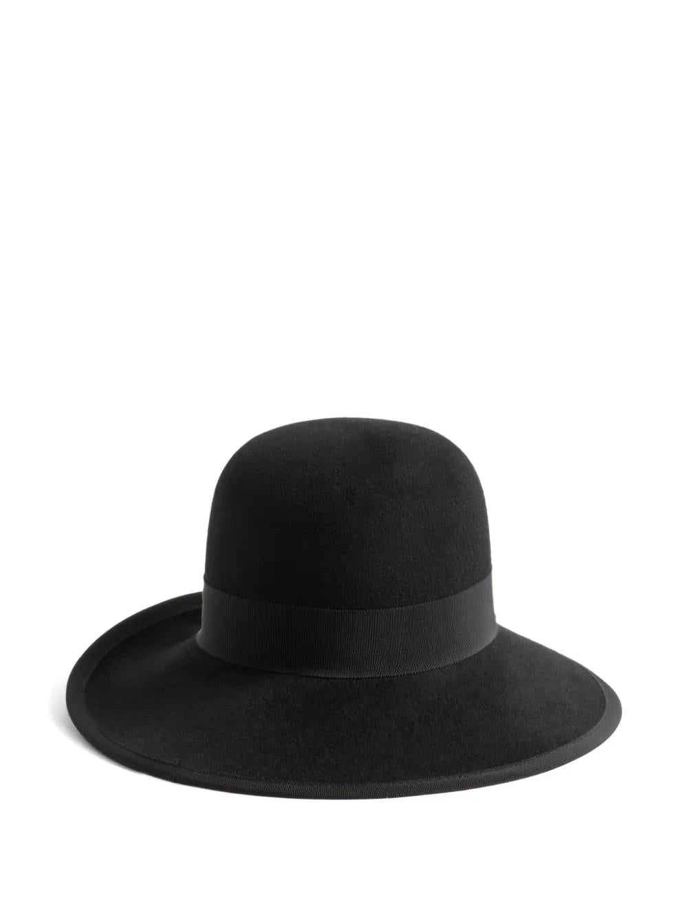 VALENTINO Wide-Brimmed Felt Hat