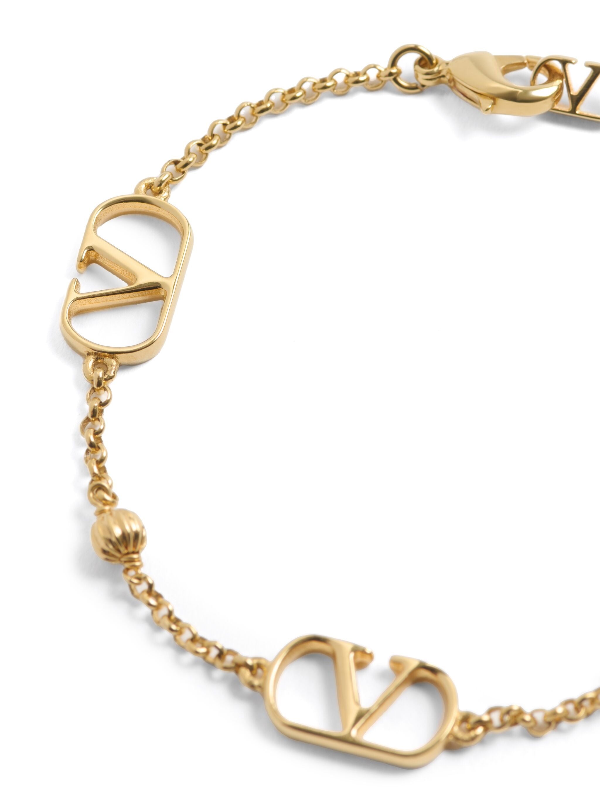 VALENTINO GARAVANI Vlogo Signature Metal Bracelet - 15x9 mm