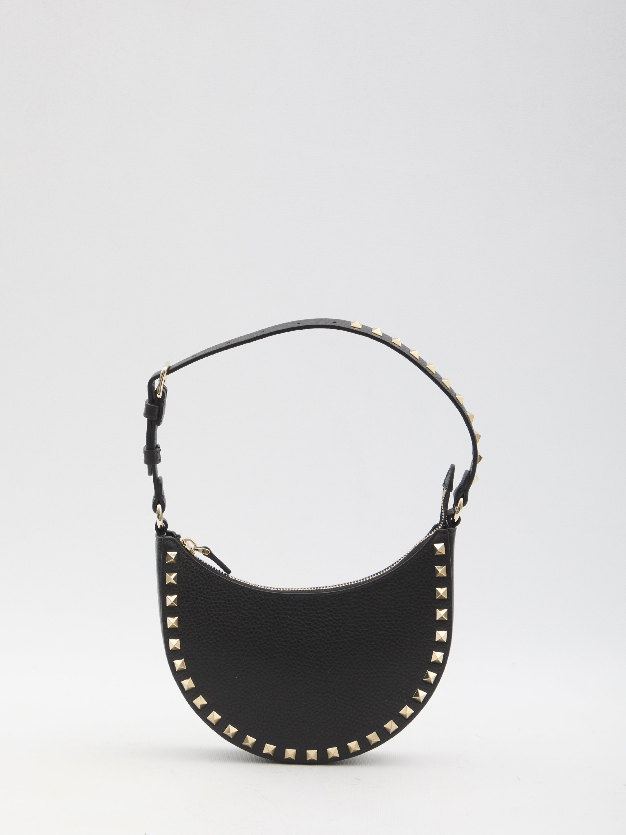 VALENTINO GARAVANI Mini Rockstud Hobo Handbag - Statement Accessory for Any Occasion
