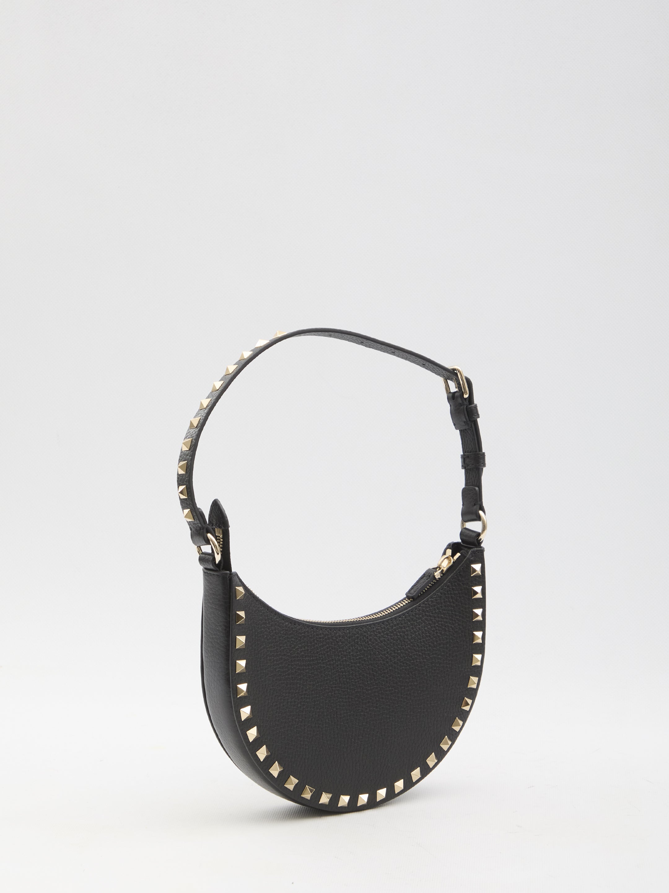 VALENTINO GARAVANI Mini Rockstud Hobo Handbag - Statement Accessory for Any Occasion