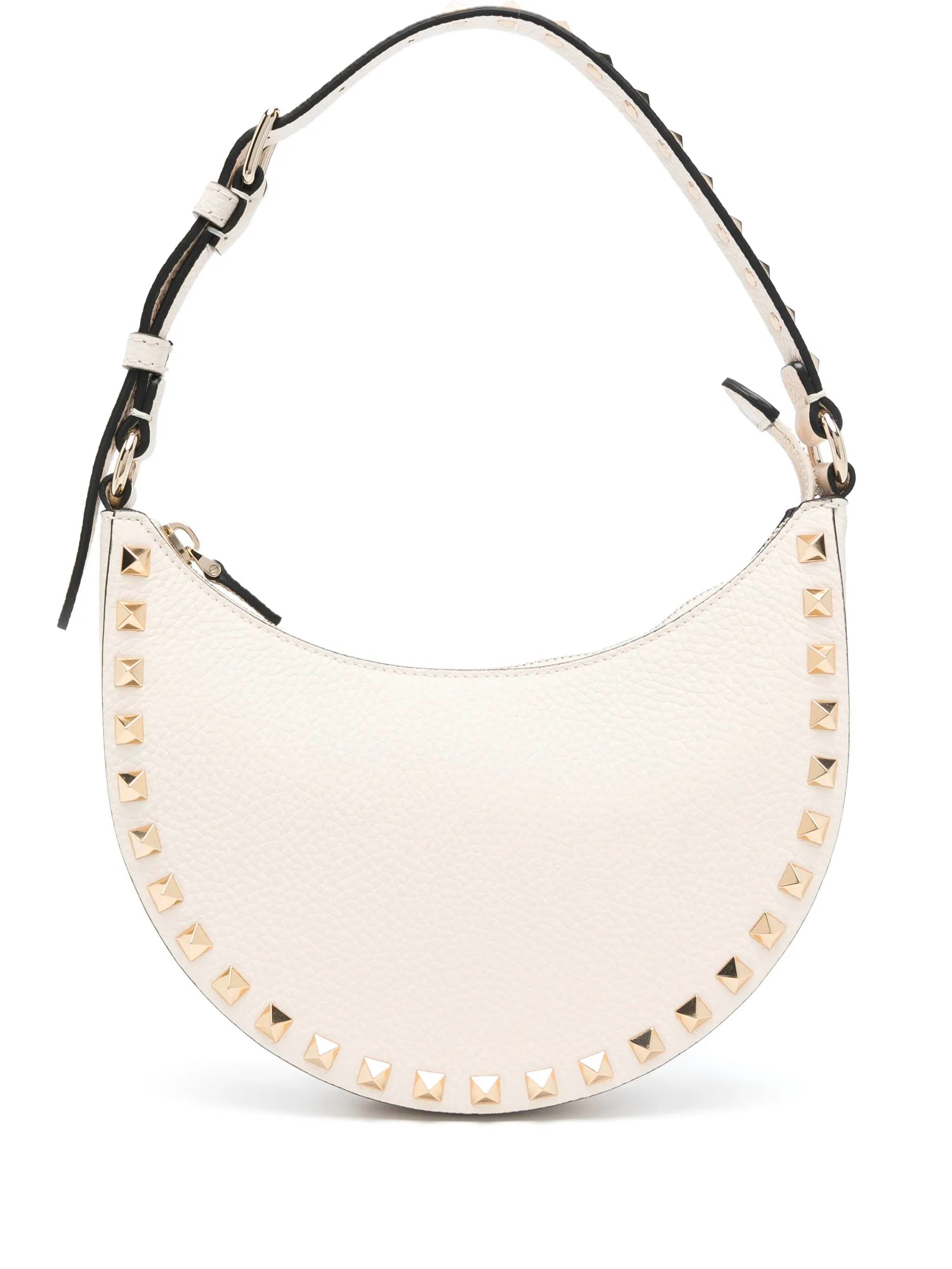 VALENTINO GARAVANI Mini Rockstud Hobo Handbag