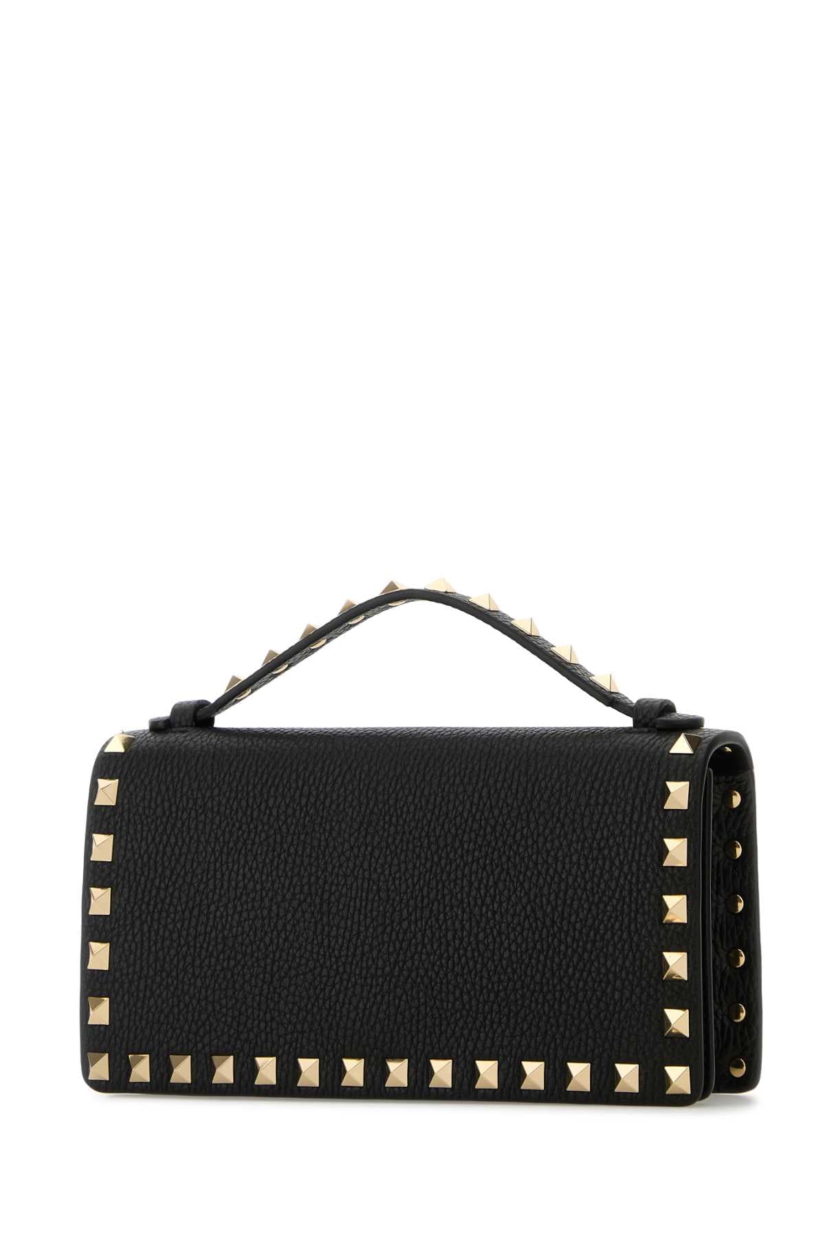 VALENTINO GARAVANI Mini Rockstud Wallet with Chain