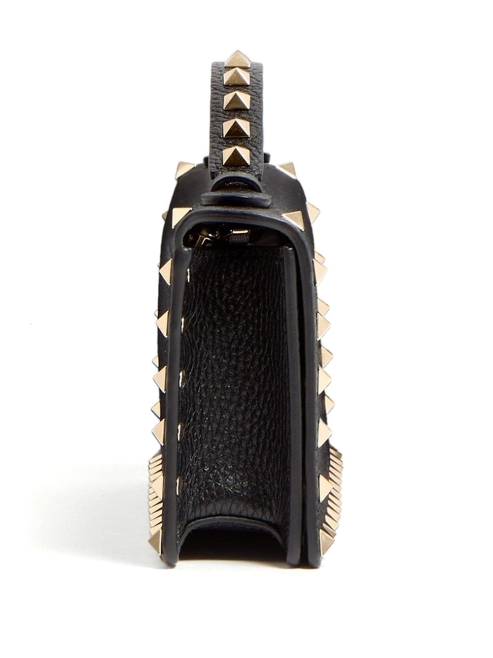 VALENTINO GARAVANI Mini Rockstud Wallet with Chain