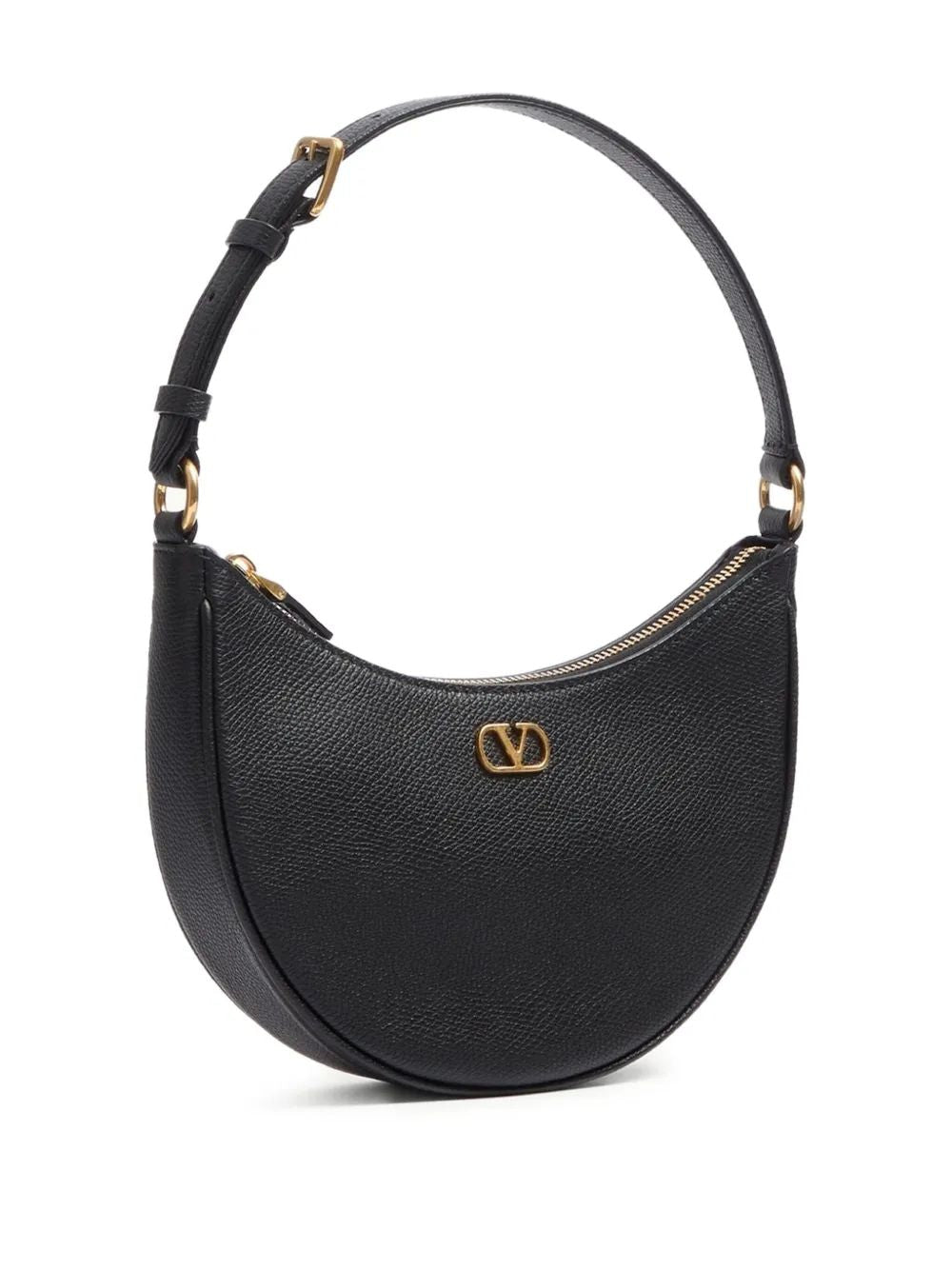 VALENTINO Mini Hobo Handbag with Signature Logo