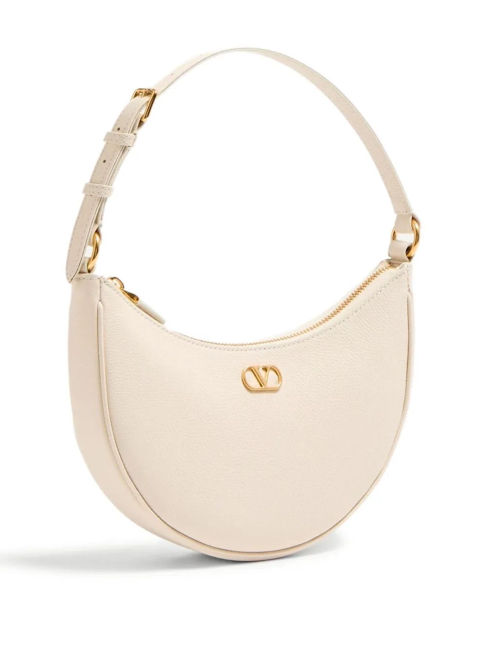VALENTINO Mini Hobo Handbag with Signature Logo