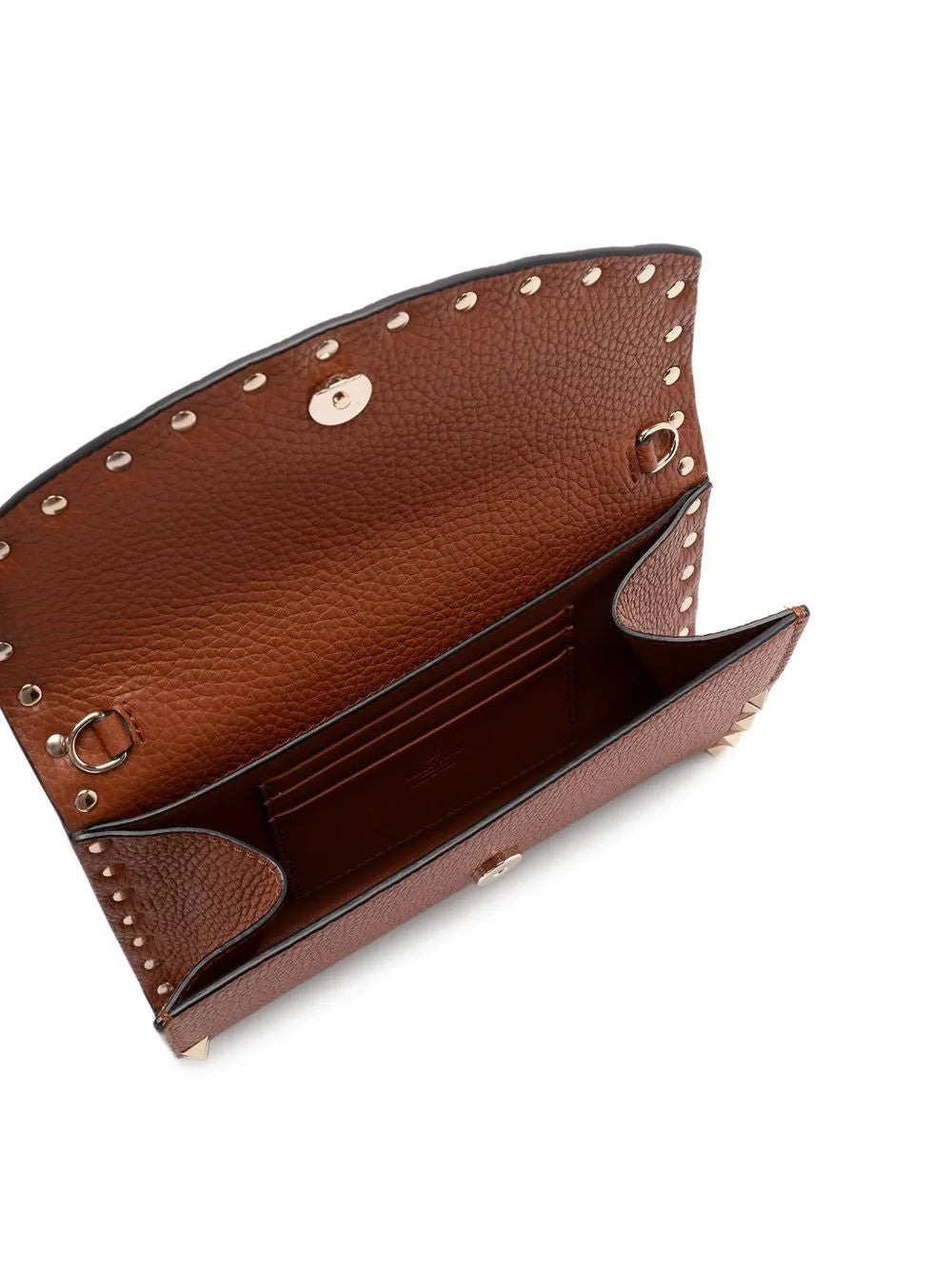 VALENTINO Mini Rockstud Wallet with Strap