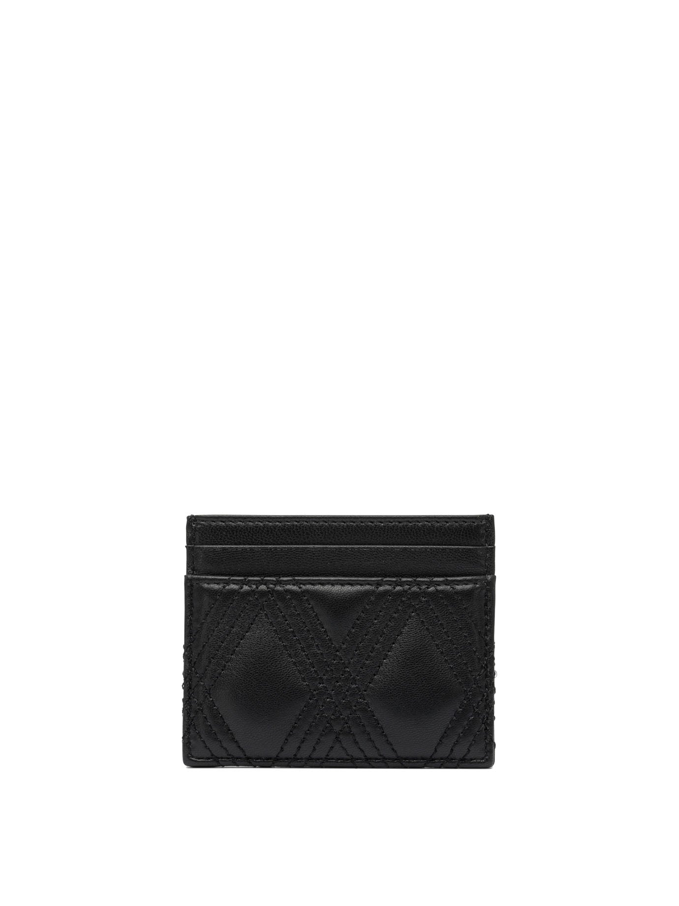 VALENTINO GARAVANI Mini Diamond Quilted Card Holder