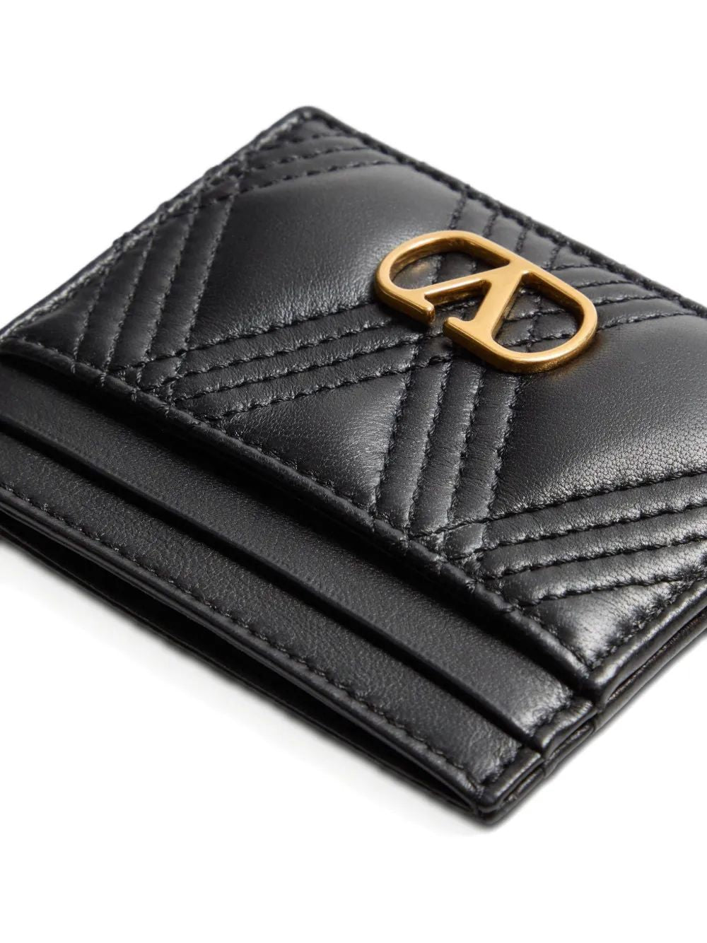 VALENTINO GARAVANI Mini Quilted Card Holder