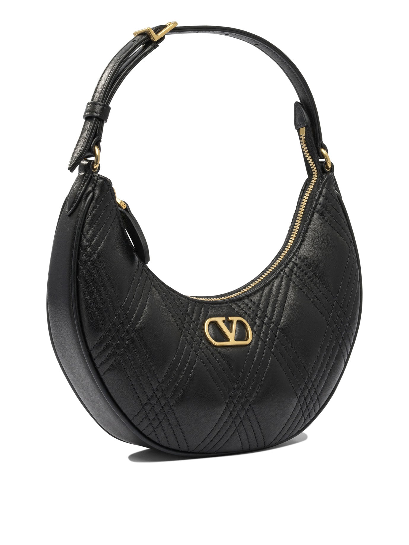 VALENTINO GARAVANI Mini Leather Shoulder Handbag - FW25 Collection