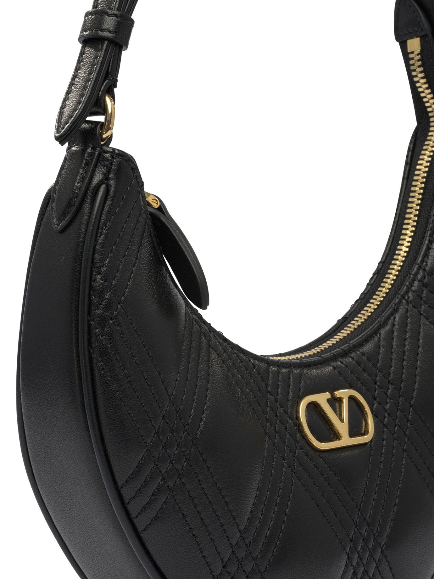 VALENTINO GARAVANI Mini Leather Shoulder Handbag - FW25 Collection