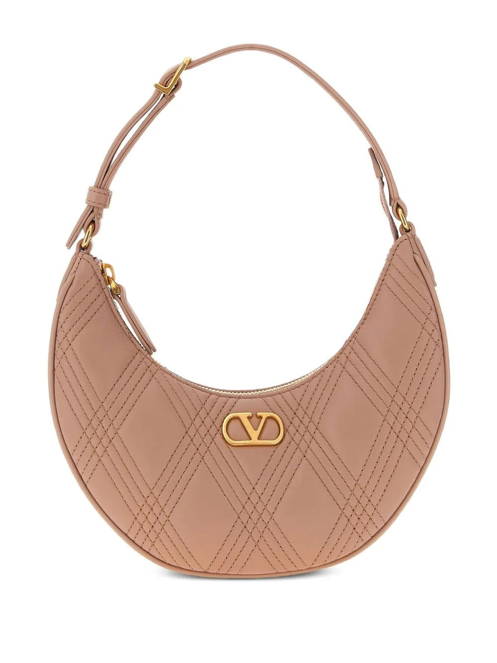 VALENTINO Mini Quilted Hobo Handbag