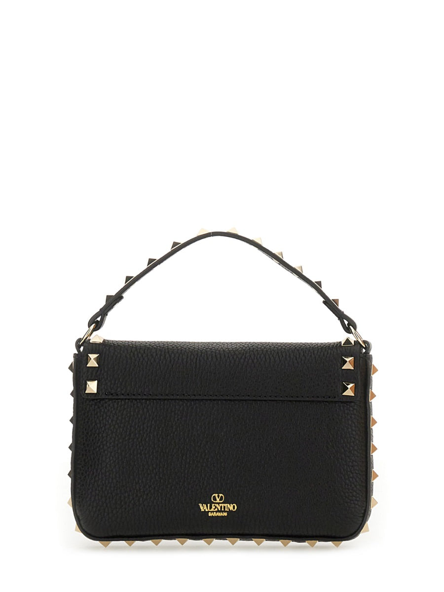 VALENTINO GARAVANI Mini Leather Handbag with Studded Strap