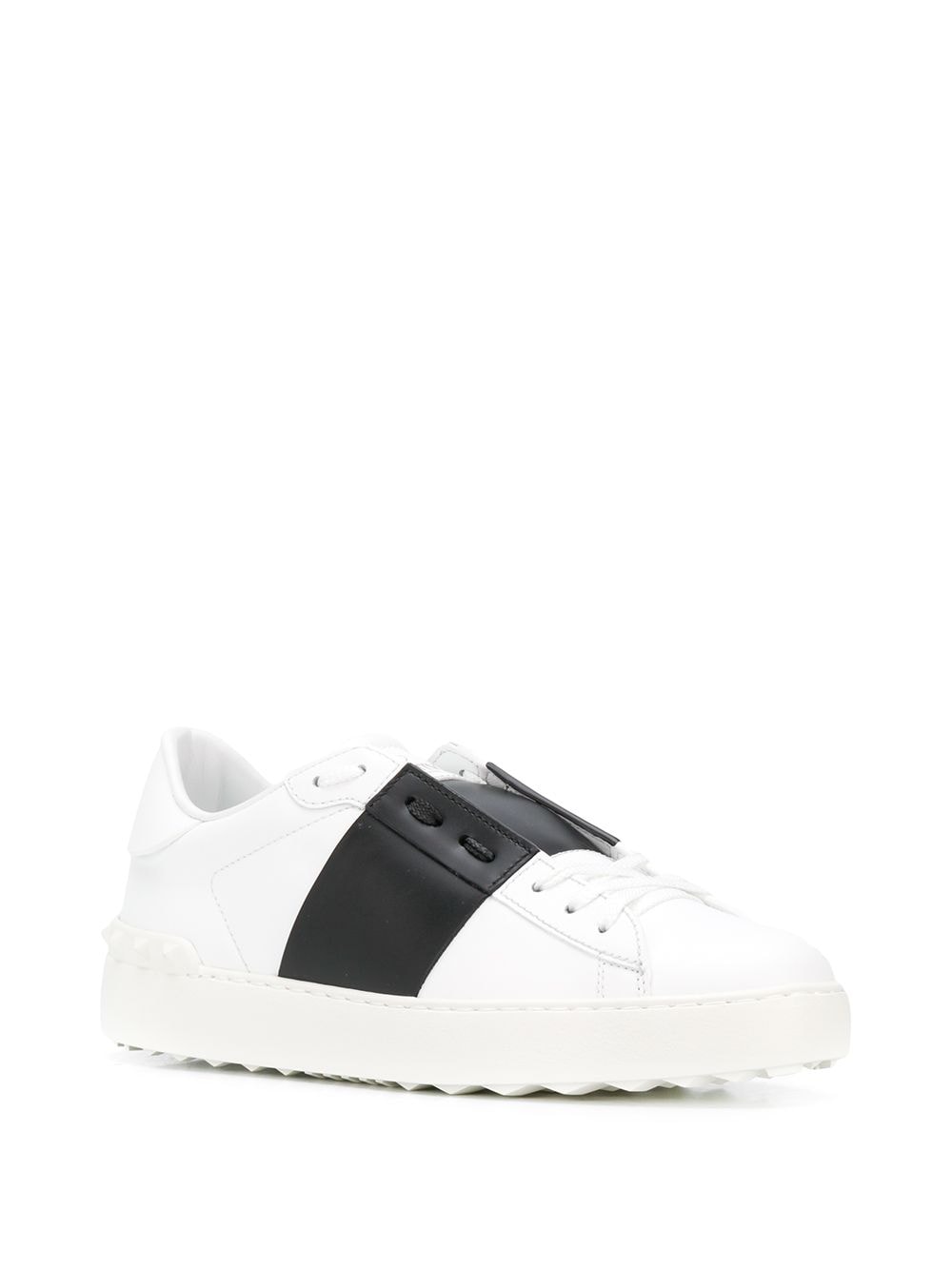 VALENTINO GARAVANI Open Sneaker with Calfskin Band for Women