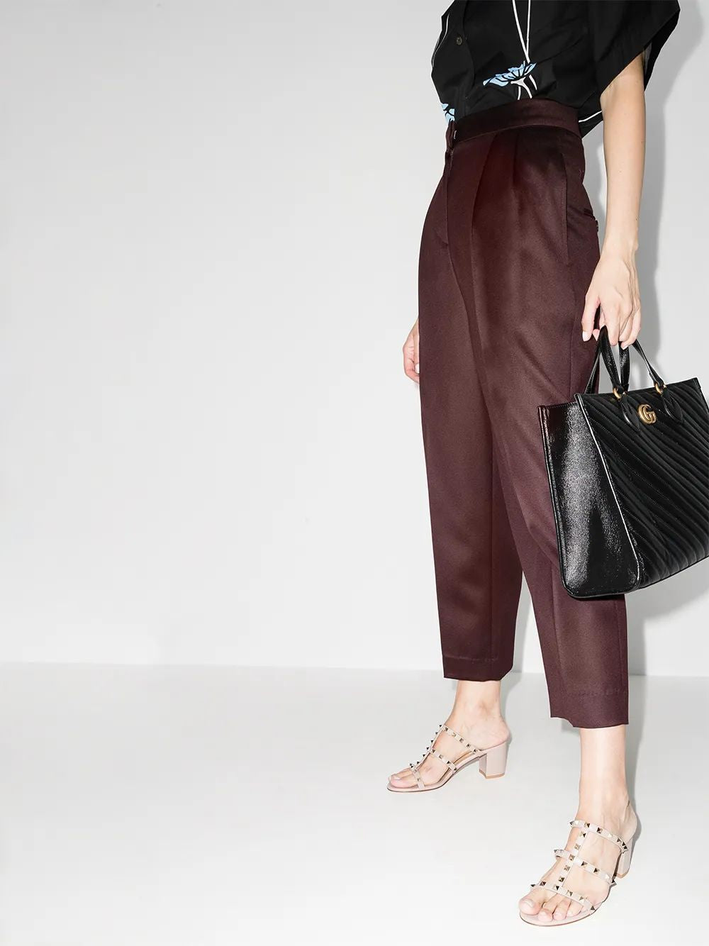 VALENTINO Rockstud Mini Slide Sandals for Women