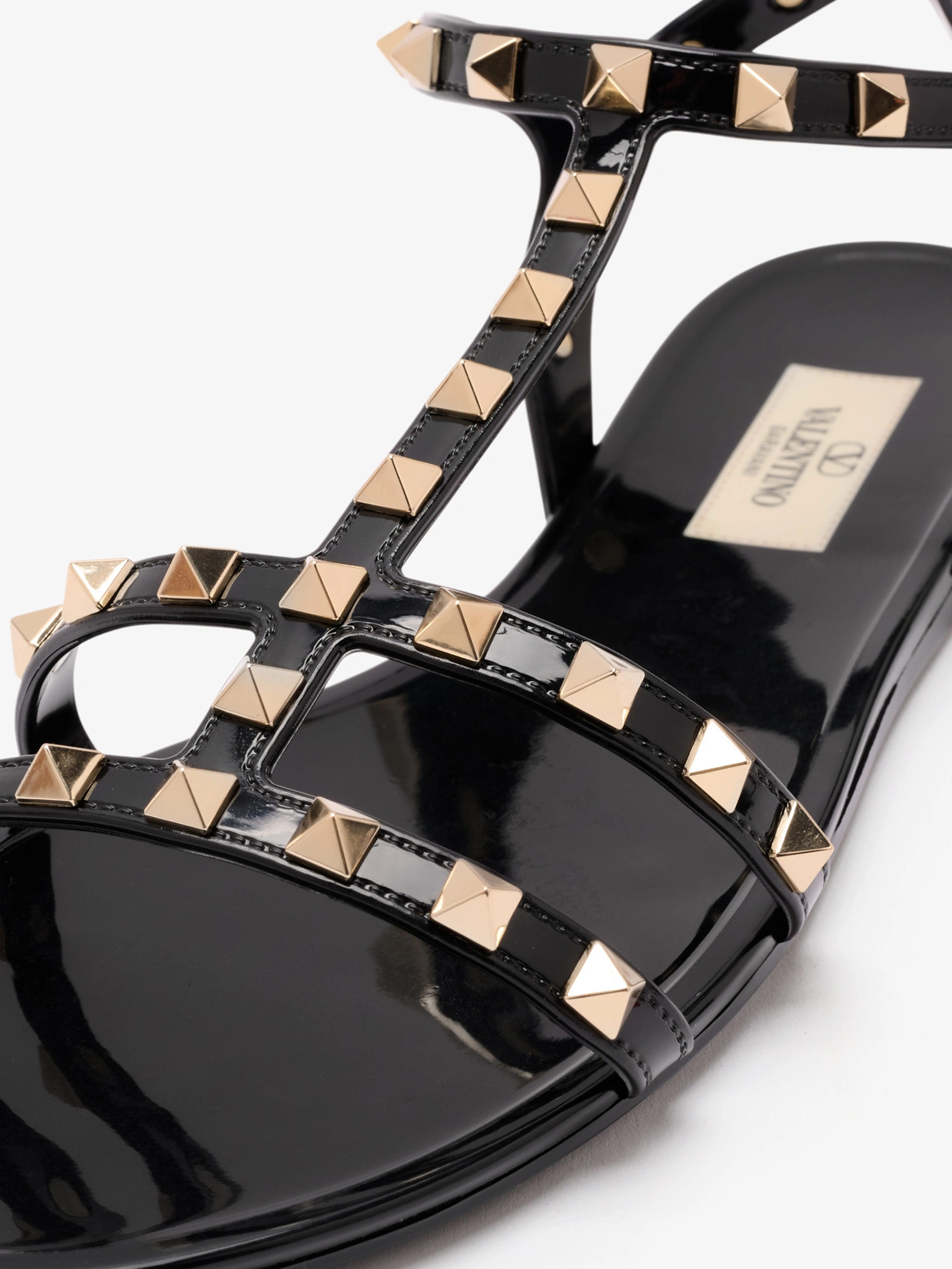 VALENTINO GARAVANI Rockstud Mini Rubber Sandals