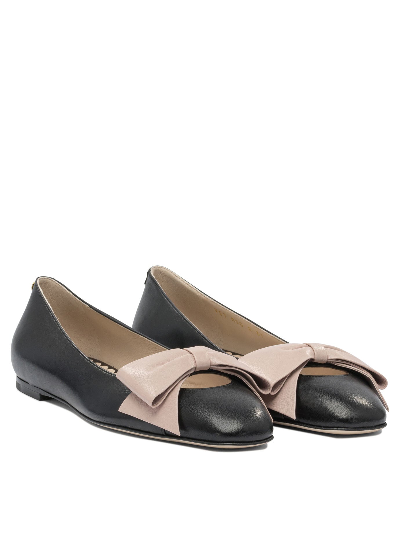 VALENTINO GARAVANI Elegant Bow Ballet Flats