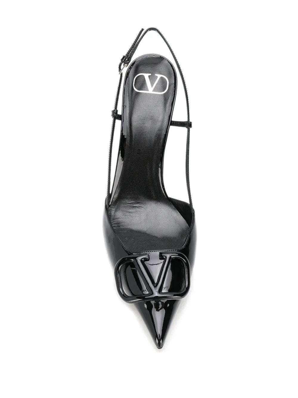 VALENTINO GARAVANI Slingback Vlogo Pumps with Adjustable Strap - FW25 Collection