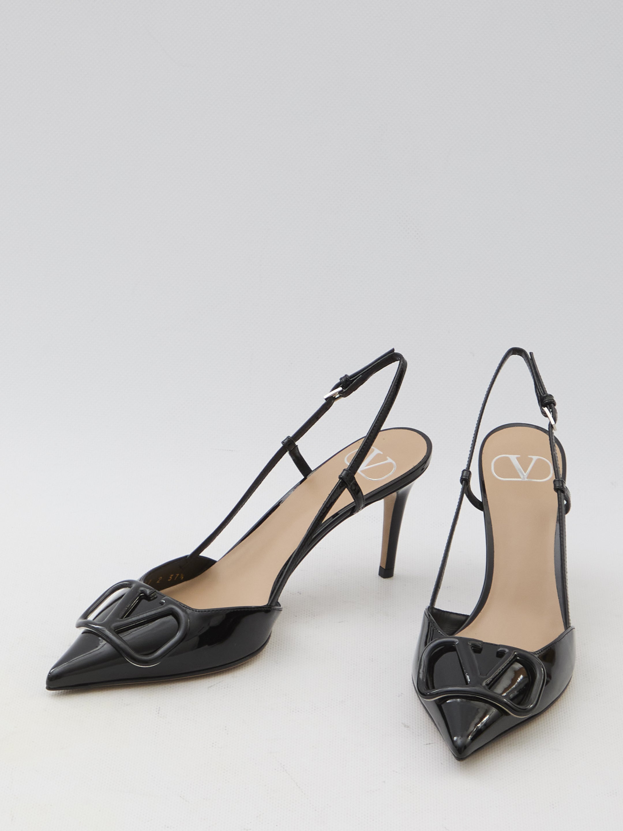 VALENTINO GARAVANI Slingback Vlogo Pumps with Adjustable Strap - FW25 Collection