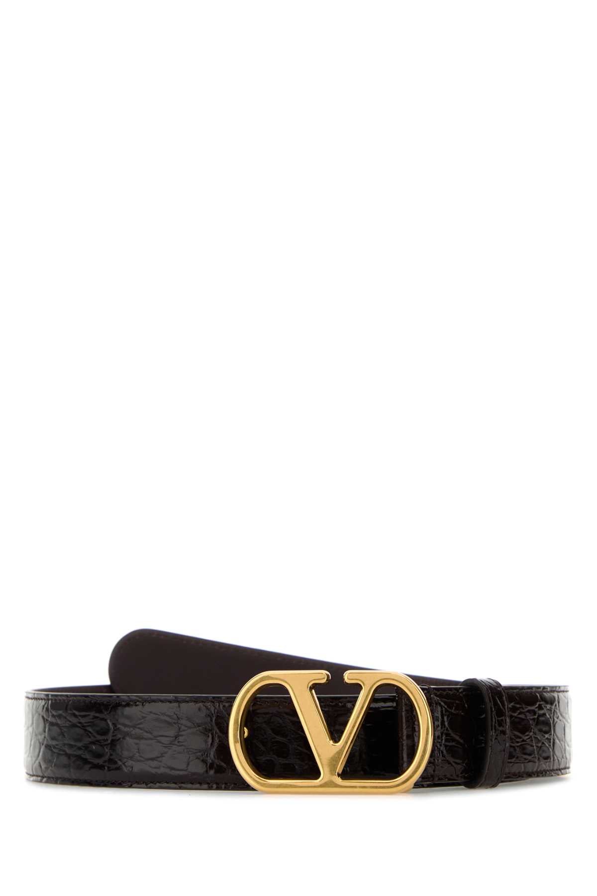 VALENTINO GARAVANI Elegant Women's Leather Belt with VLOGO Signature - FW25