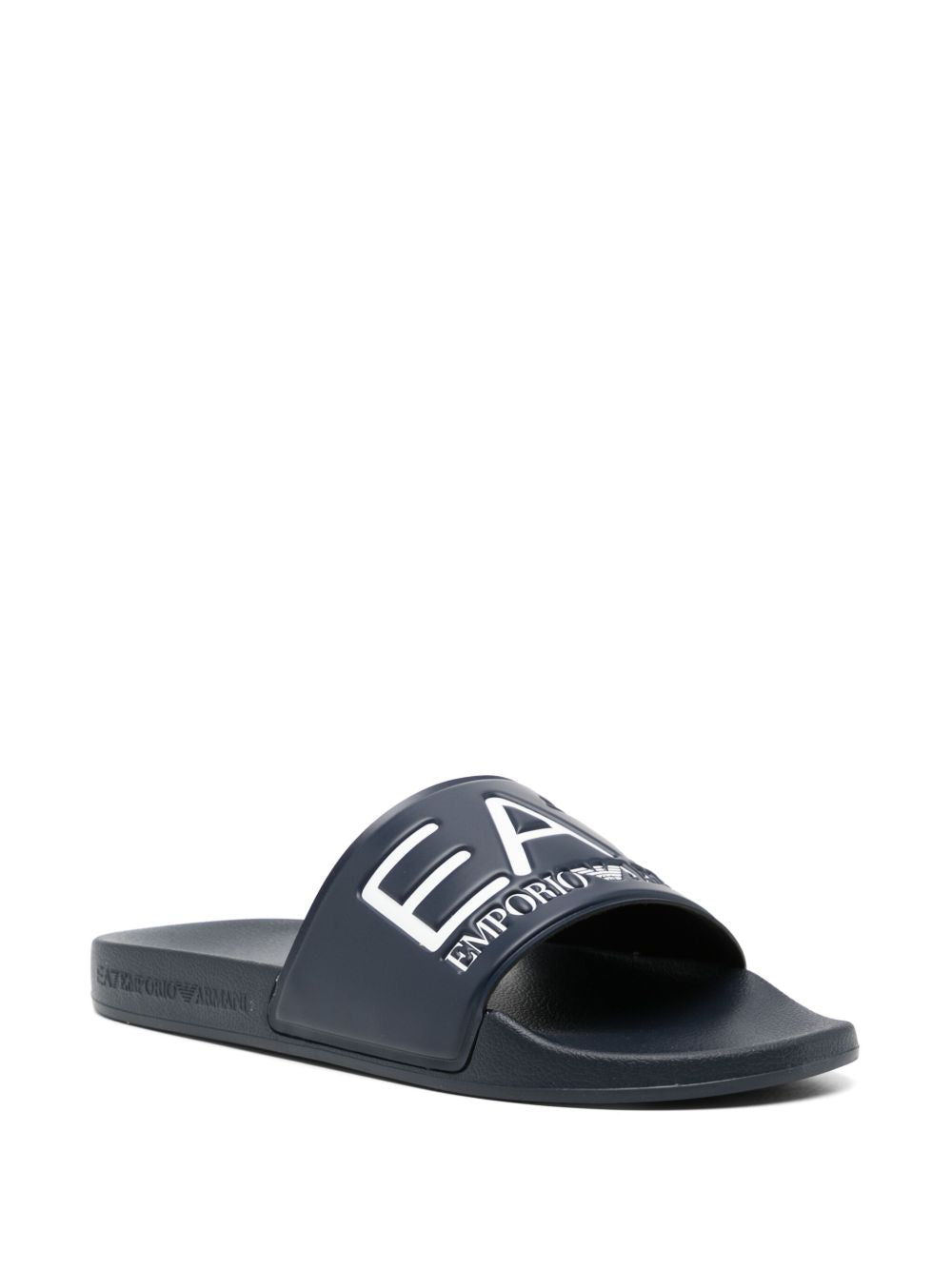 EA7 Logo Slide Sandals for Men