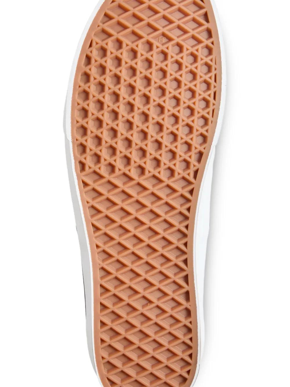 VALENTINO GARAVANI X VANS Collaboration Lowtop Sneakers with Vlogo Checkerboard Print