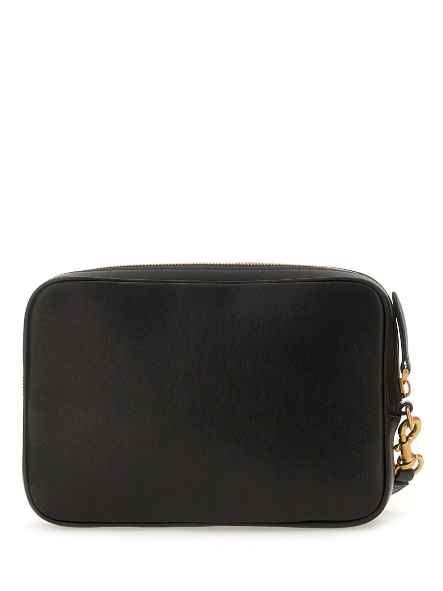 VALENTINO GARAVANI Mini Nappa Leather Pouch Handbag