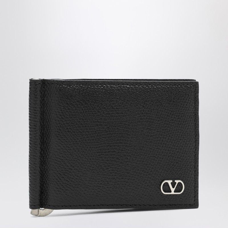 VALENTINO GARAVANI Mini Bi-Fold Vlogo Wallet with Clip