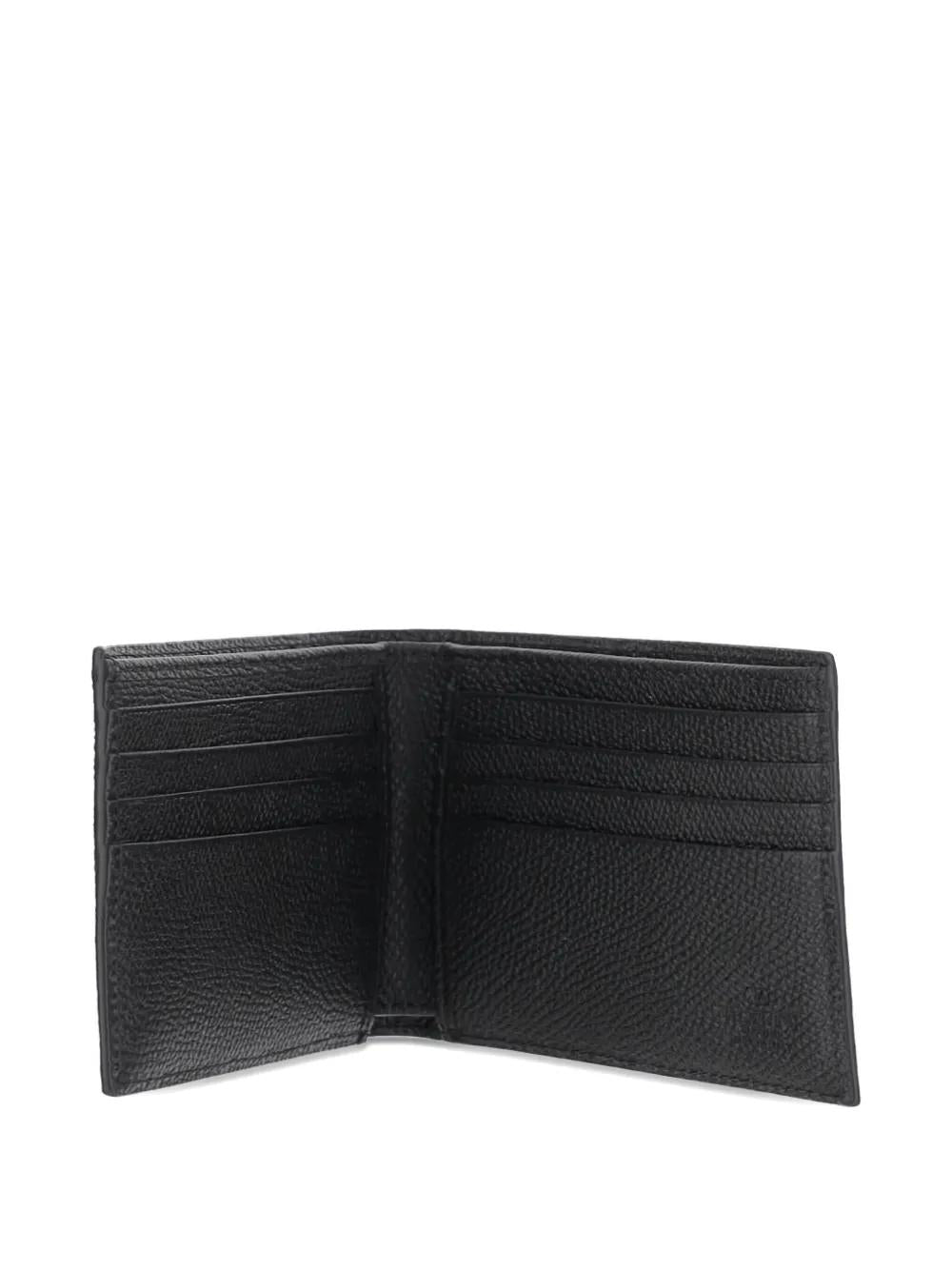 VALENTINO GARAVANI Mini Signature Grainy Calfskin Wallet