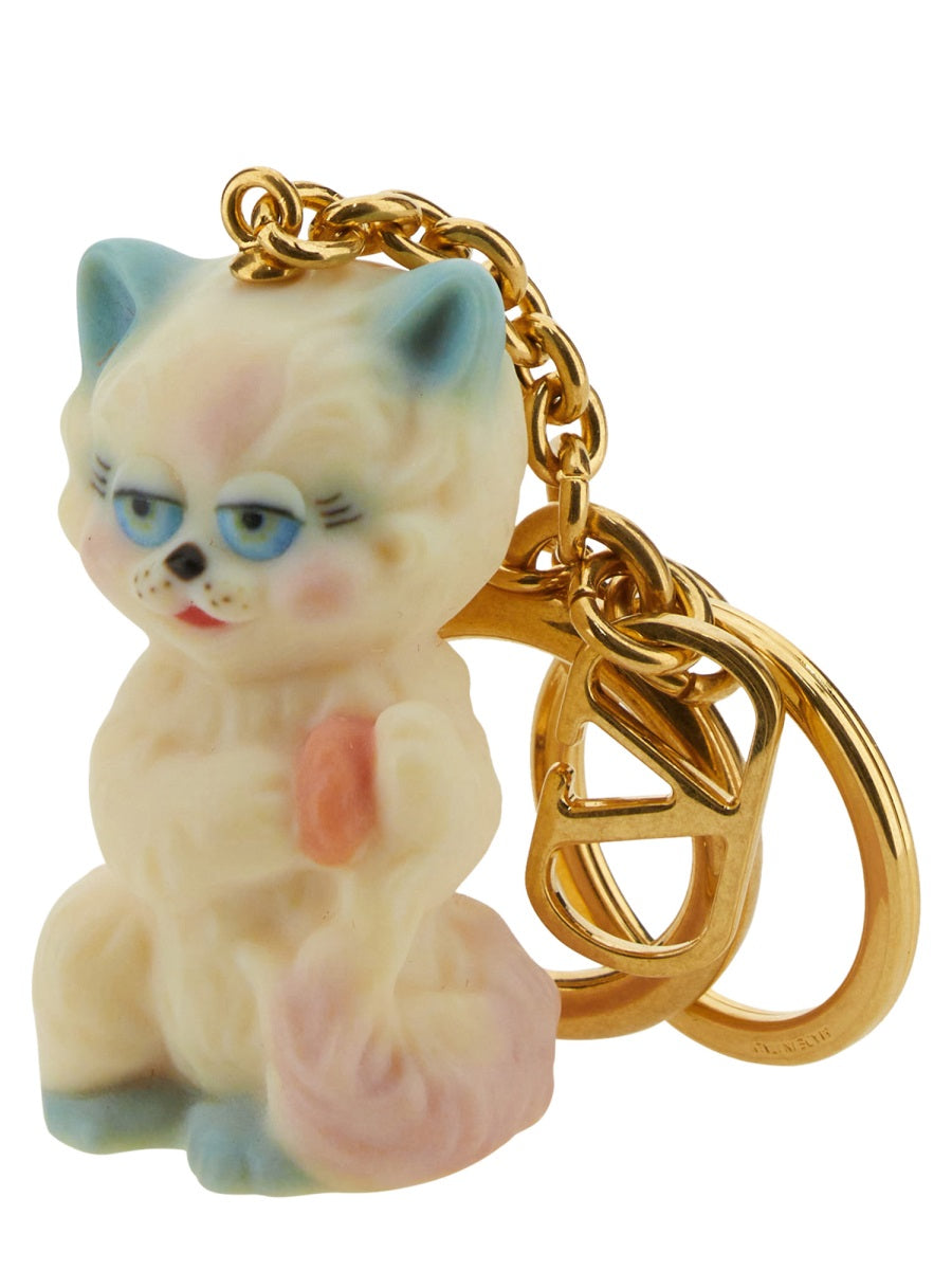 VALENTINO GARAVANI Le Chat Mini Keyring for Men