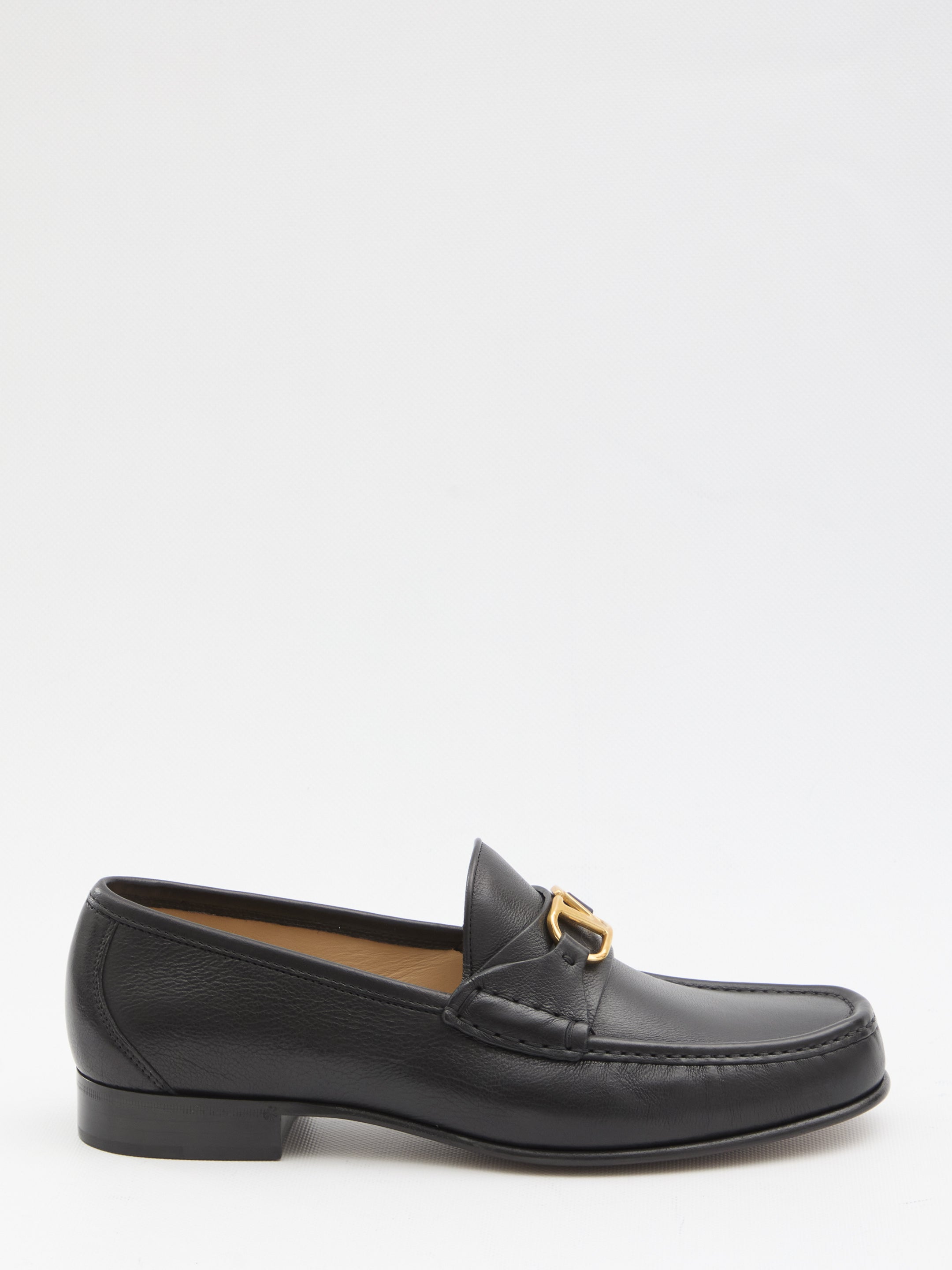 VALENTINO GARAVANI Signature Logo Loafers - 2 cm Heel Height