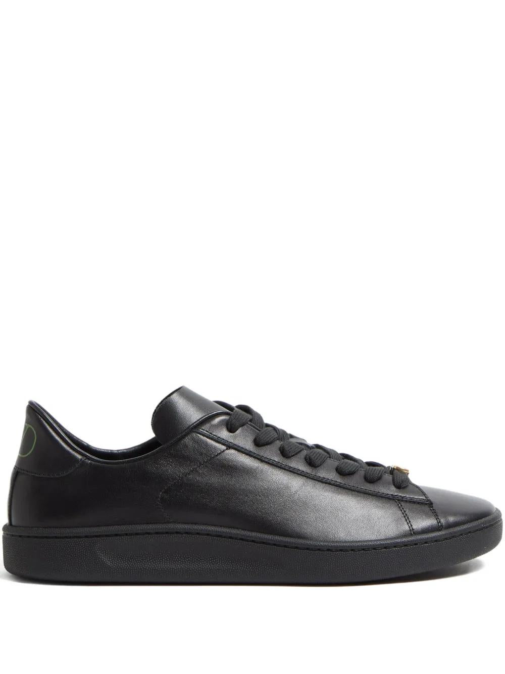 VALENTINO GARAVANI Royco Leather Lace-Up Sneakers for Men
