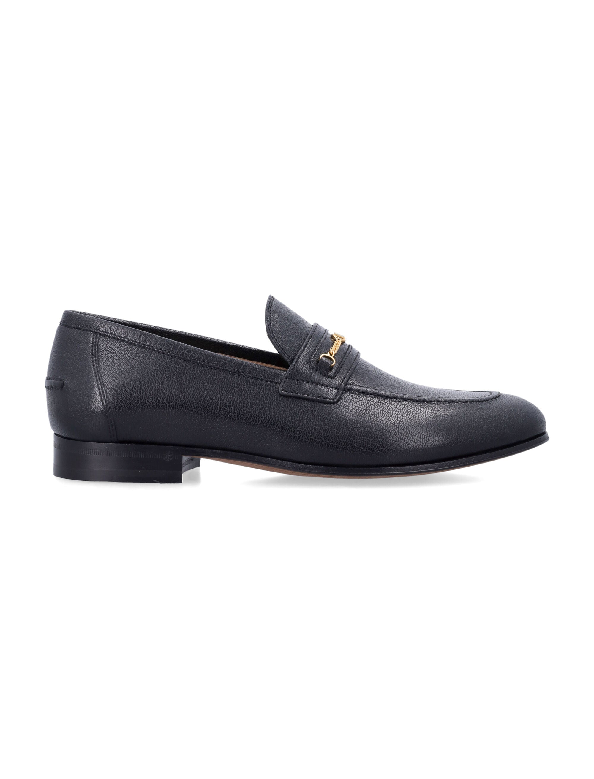 VALENTINO GARAVANI Signature Grained Leather Loafers for Men