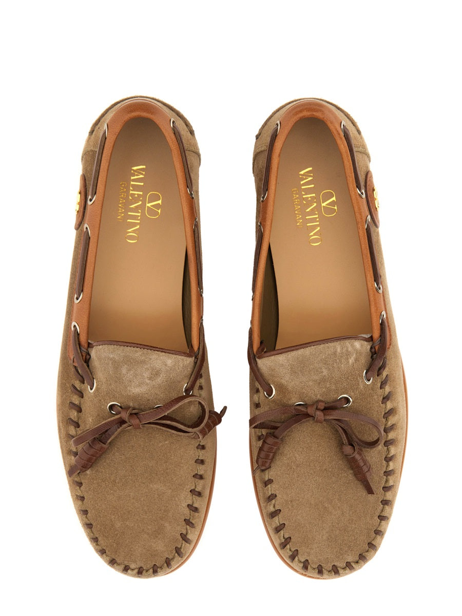 VALENTINO GARAVANI Leather Loafers for Men - Elegant and Timeless