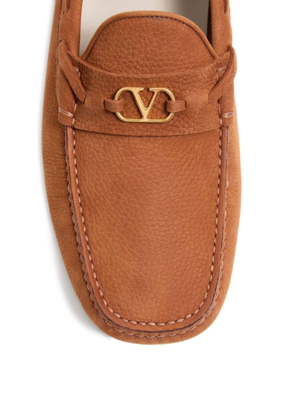VALENTINO GARAVANI Signature Driver Loafer with Custom Rubber Sole