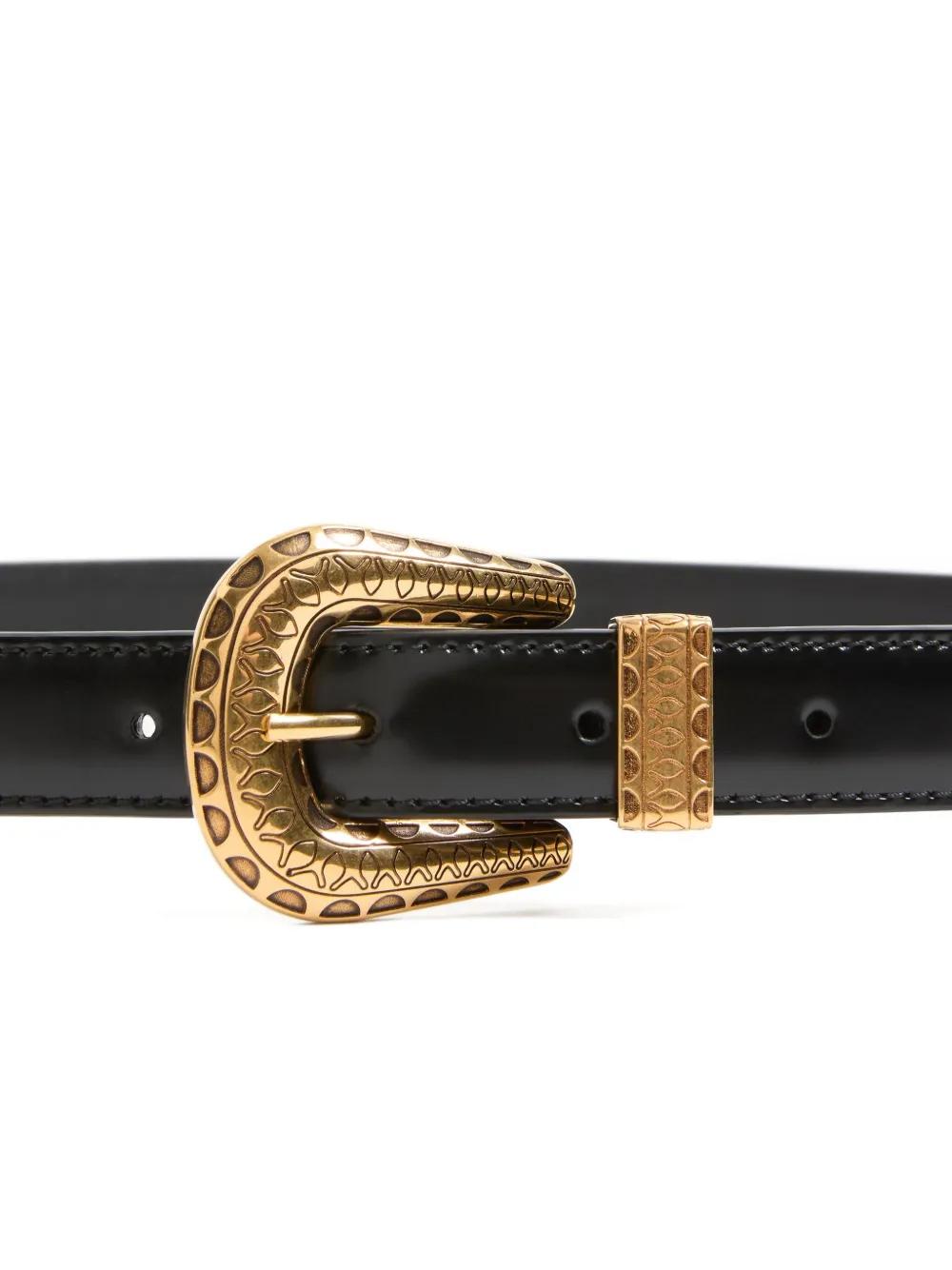 VALENTINO GARAVANI Classic Leather Belt for Men - FW25 Collection