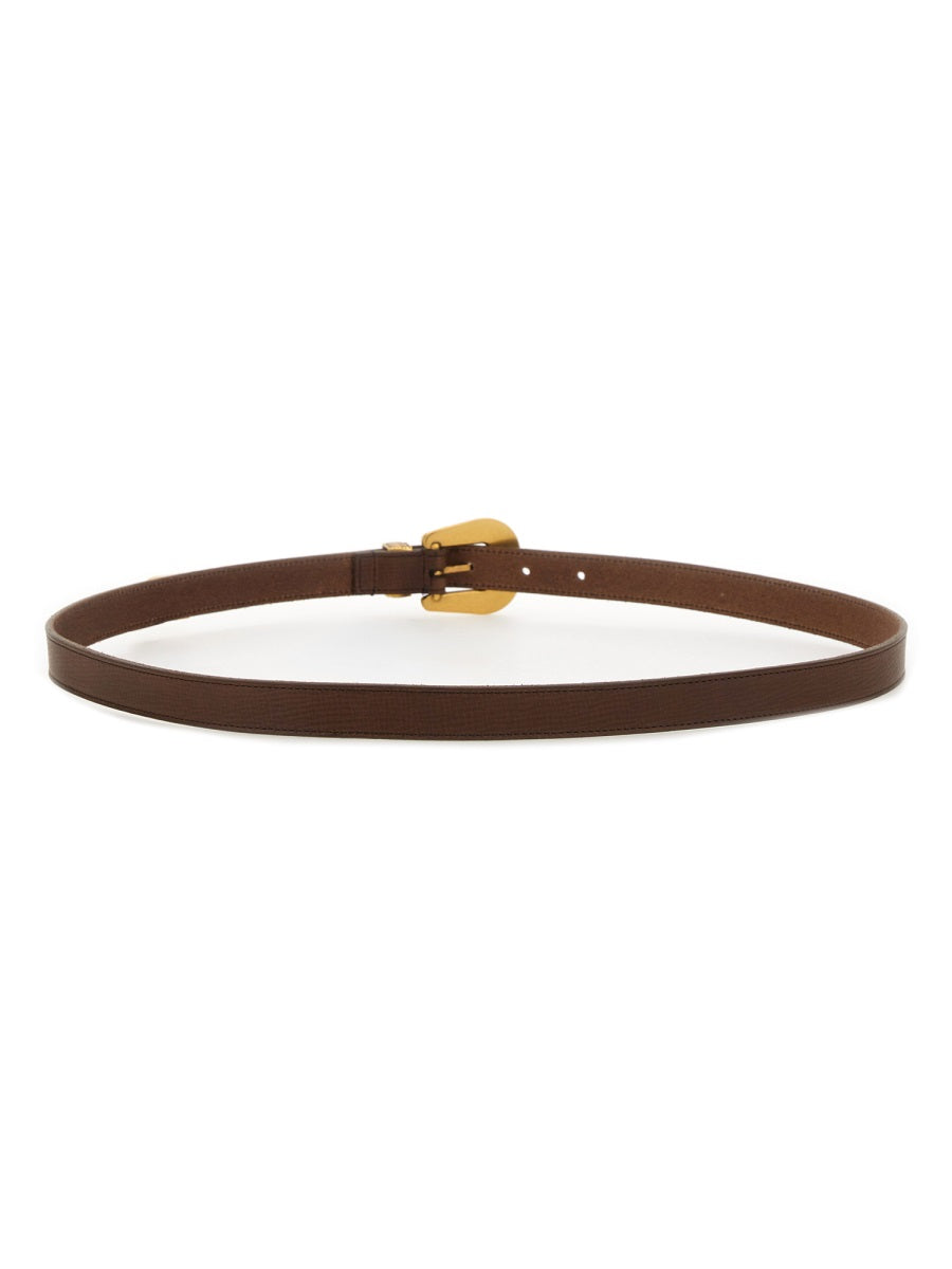 VALENTINO GARAVANI Leather Belt for Men - FW25 Collection
