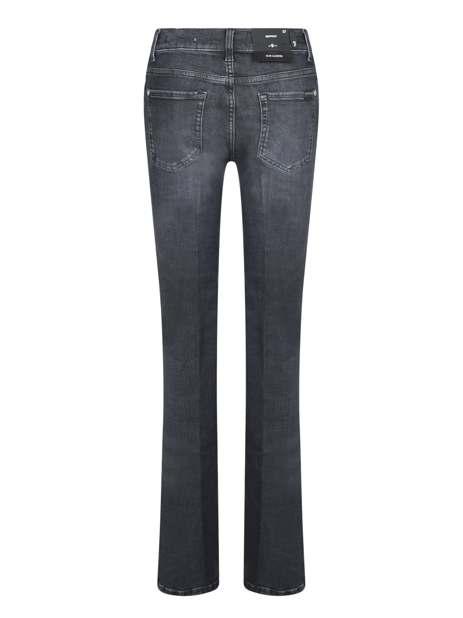 7 FOR ALL MANKIND Comfortable Women's Black Jeans - Fall Winter 25/26