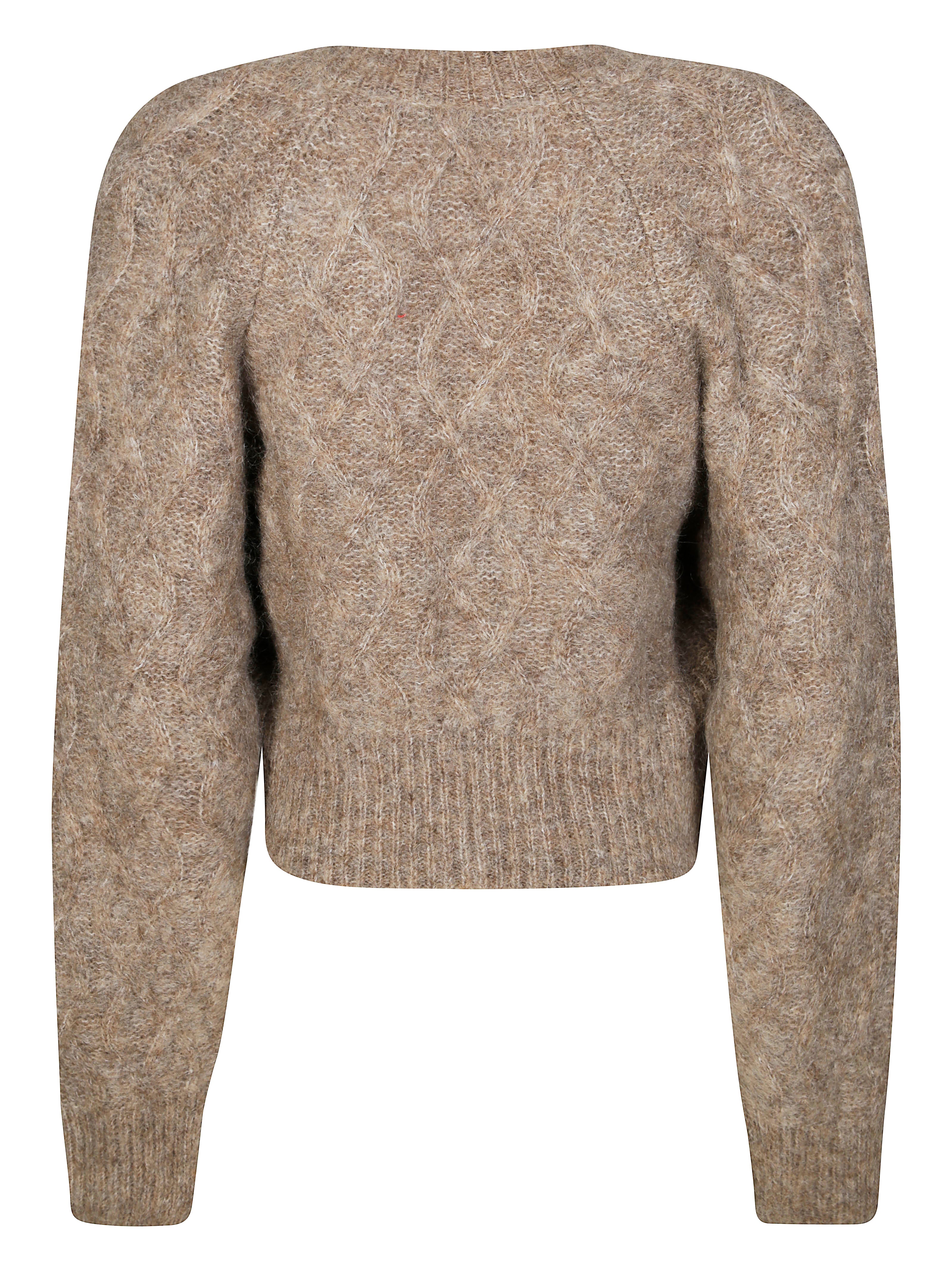 ROTATE Men's Fluffy Knit Cardigan