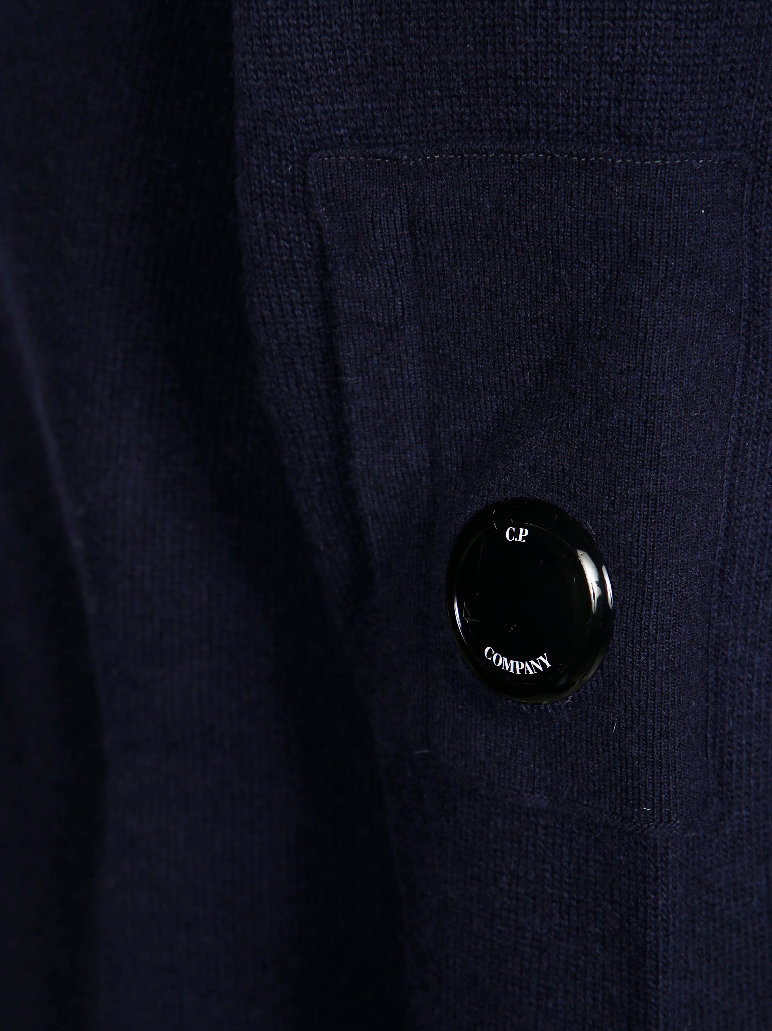 CP COMPANY Lambswool Knitwear Crew Neck Sweater