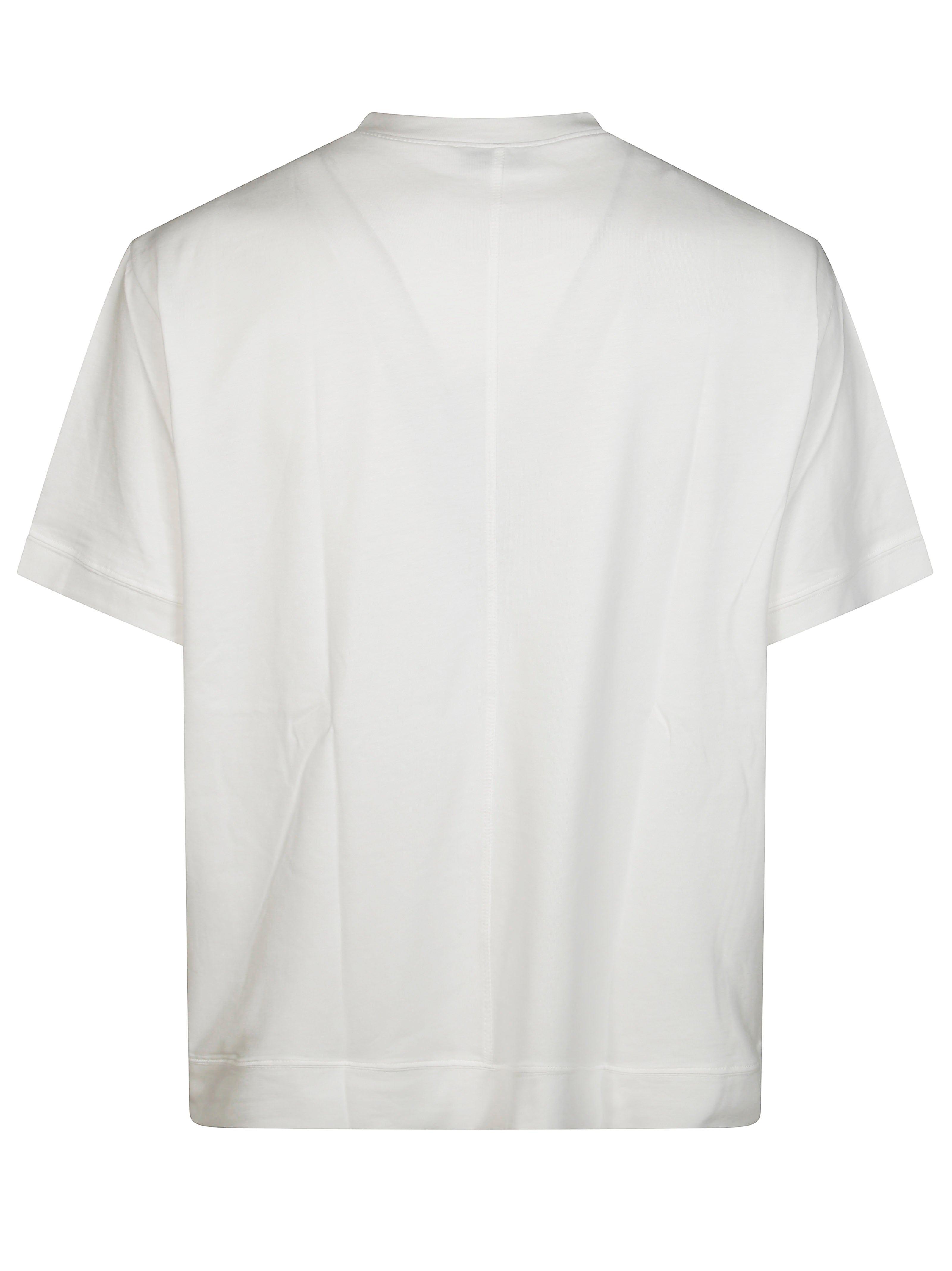 PAOLO PECORA Women's Classic T-Shirt with Stitch Detail