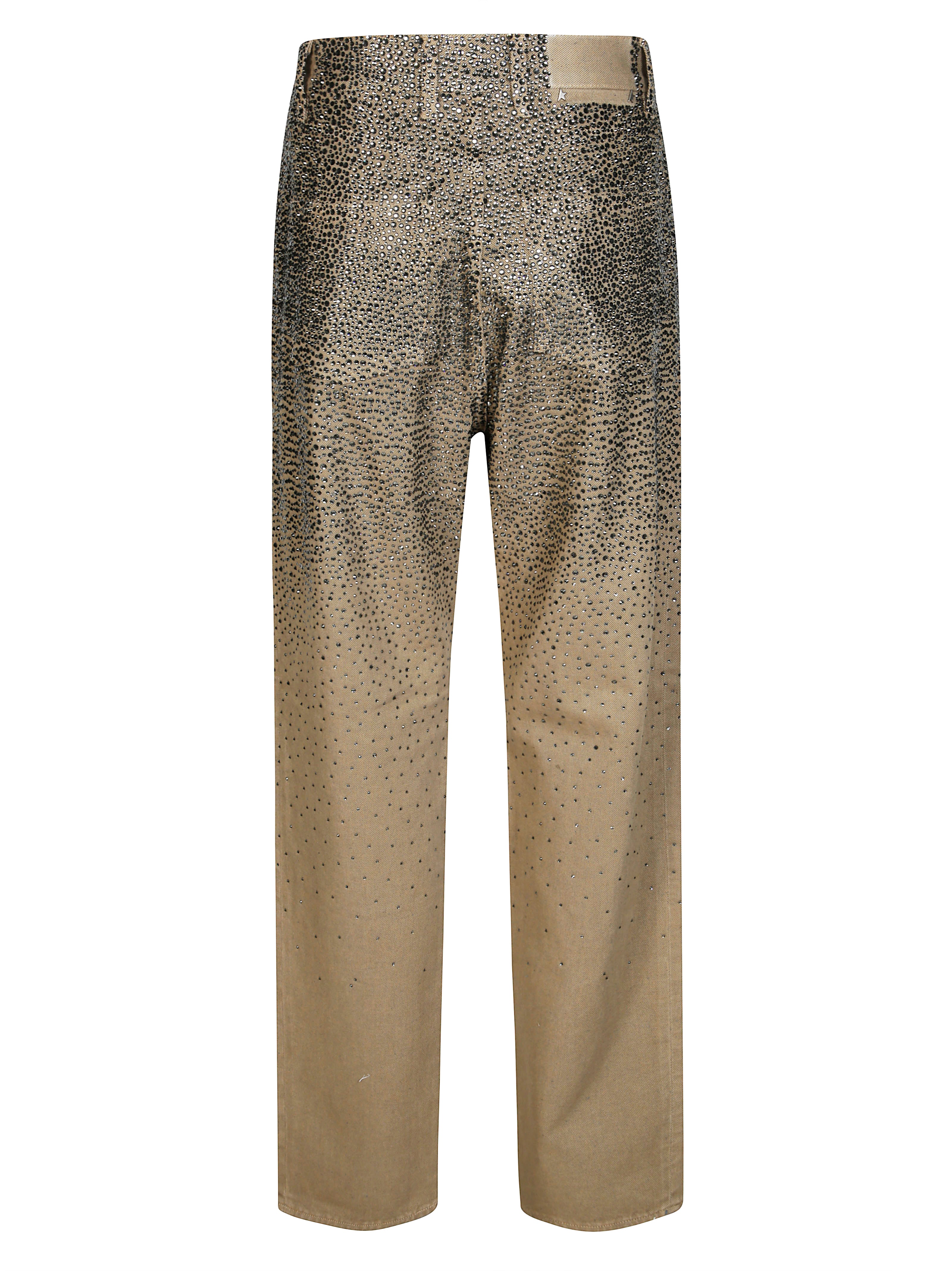 GOLDEN GOOSE Denim Crystal Degrade Jeans for Men