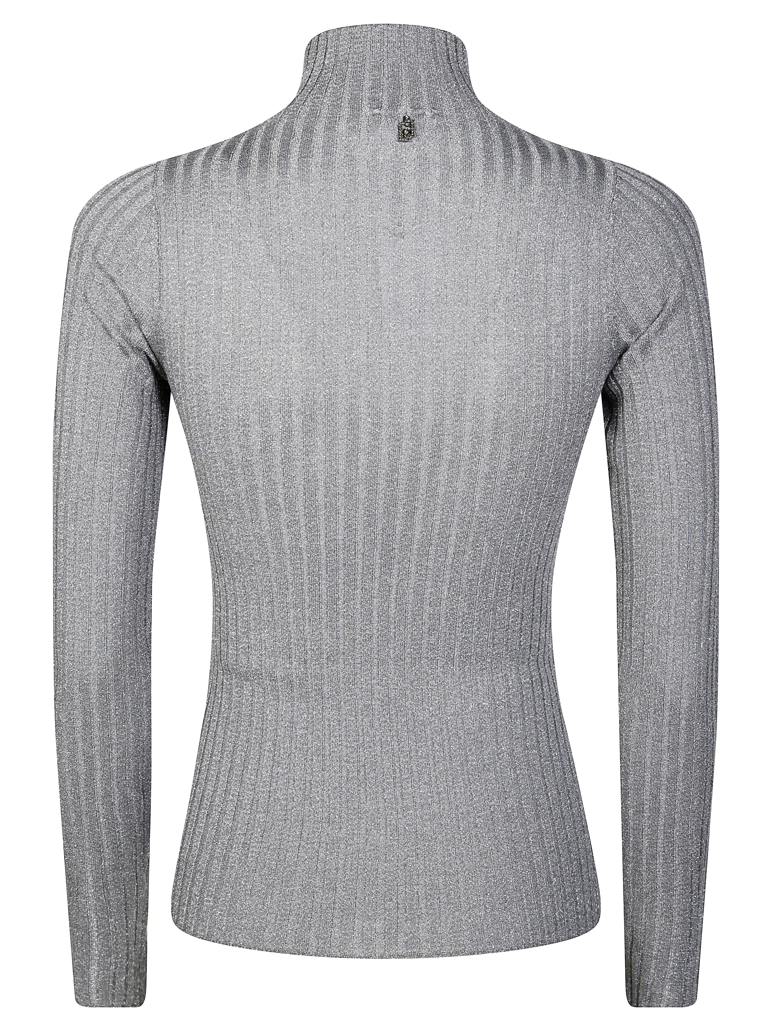 LIUJO Lurex Knit Pullover for Men - FW25 Collection